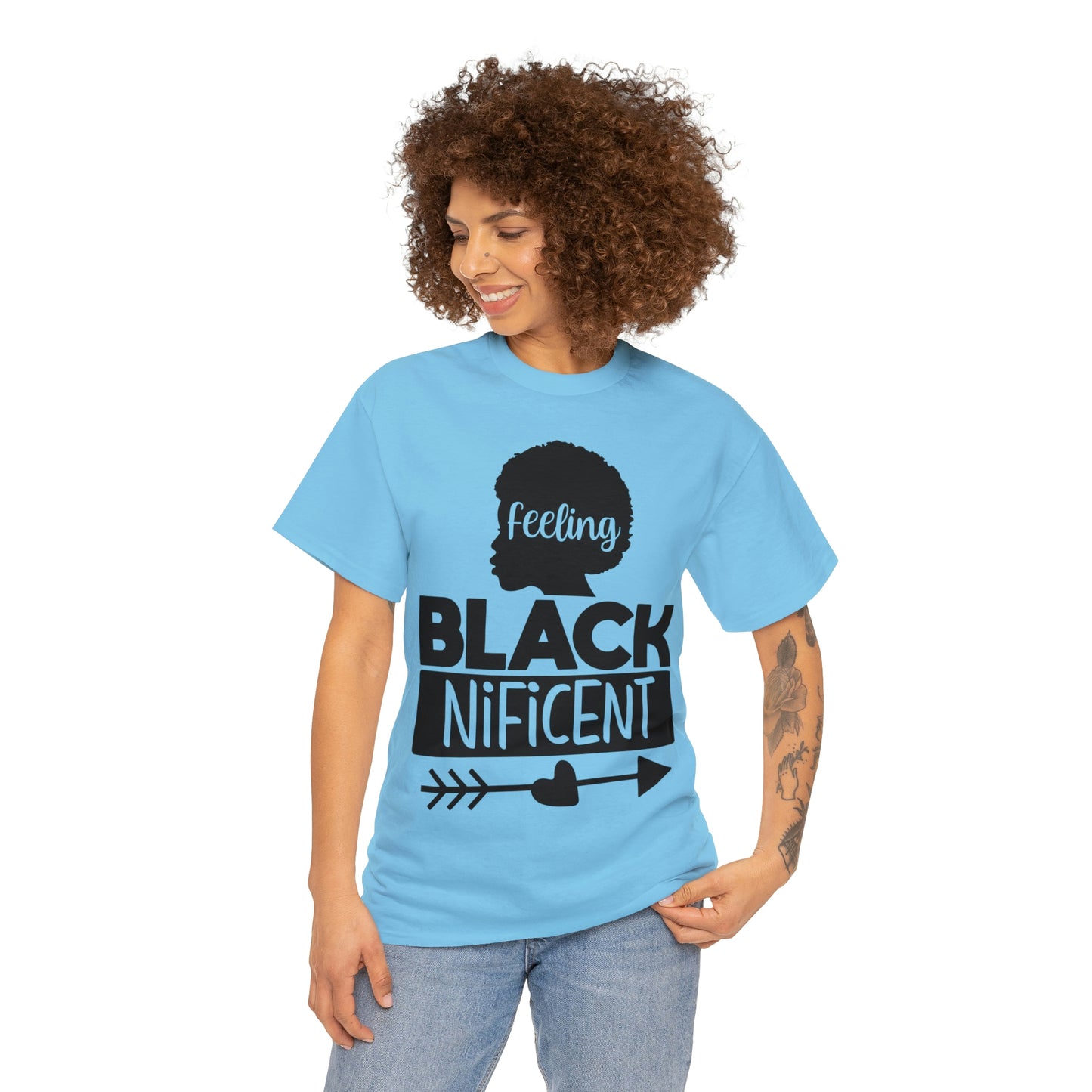Feeling Blacknificent Unisex Heavy Cotton Tee