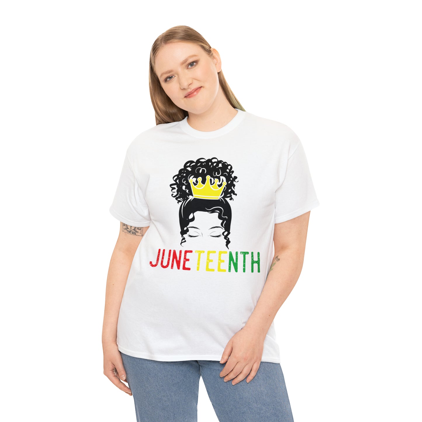 JT (F) DTF Print Unisex Heavy Cotton Tee