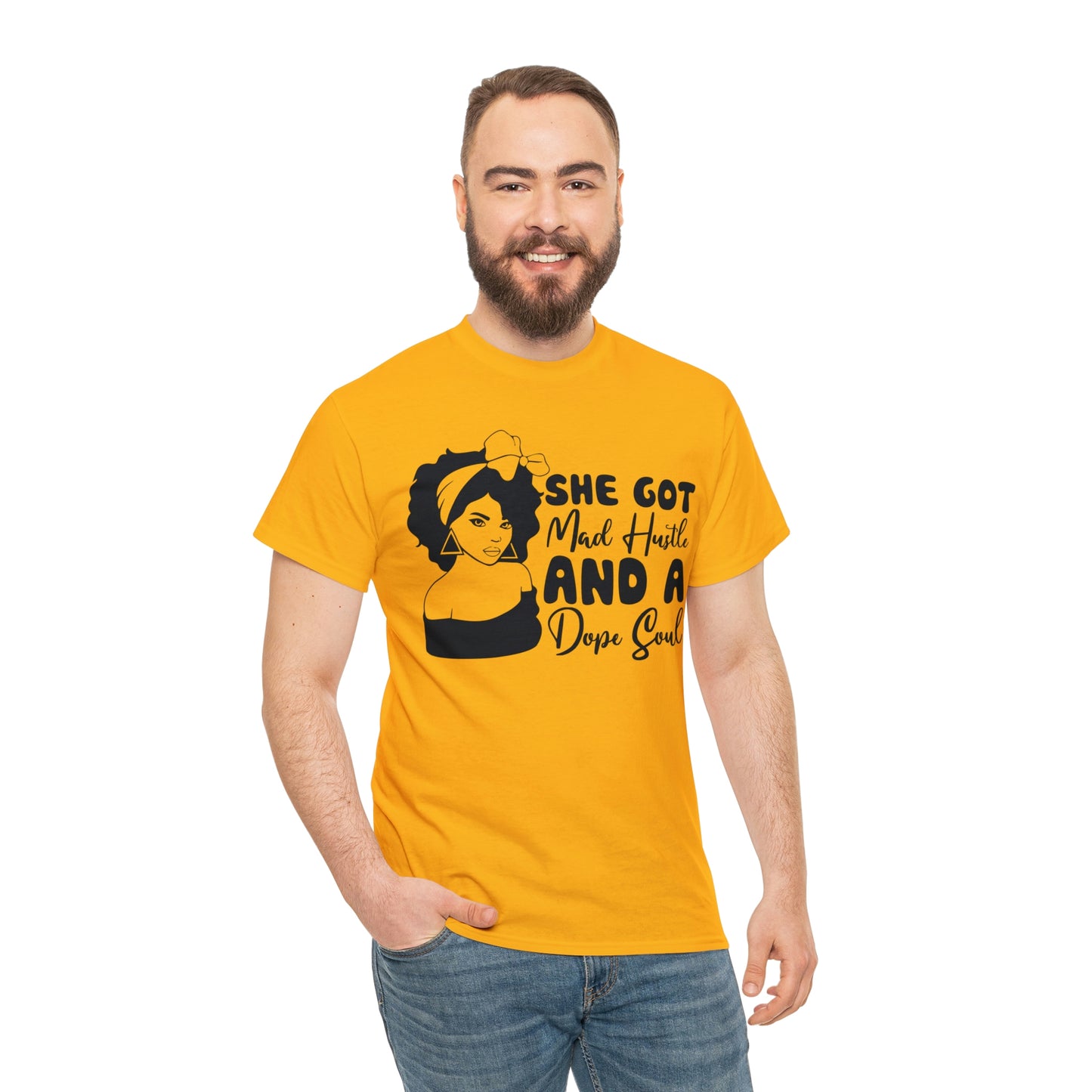Hustle Unisex Heavy Cotton Tee