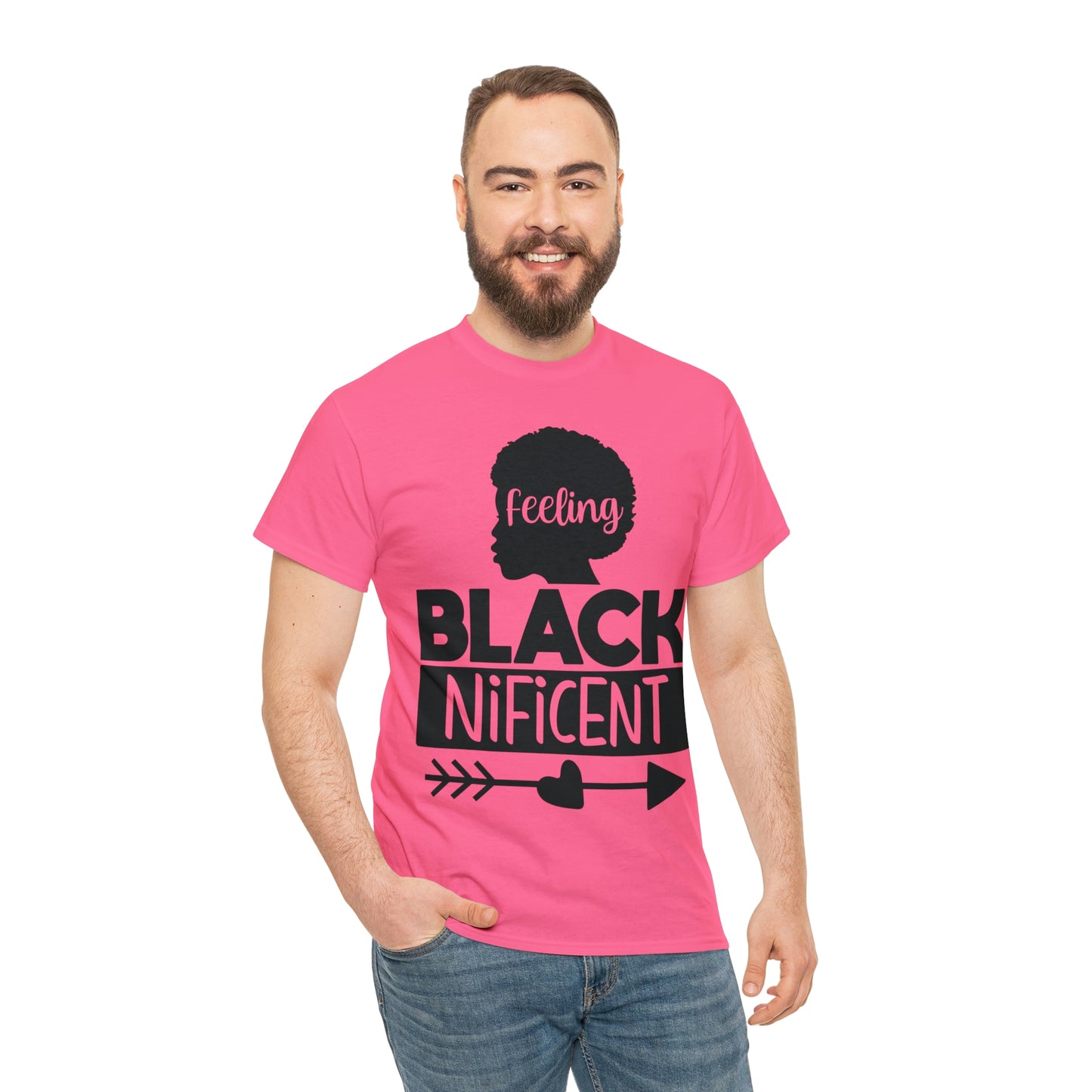 Feeling Blacknificent Unisex Heavy Cotton Tee