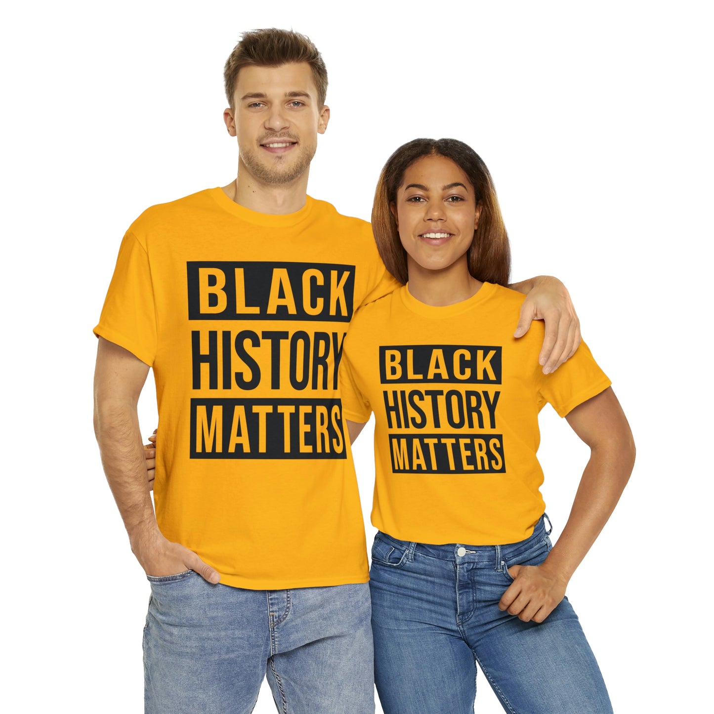 Black History Matters Unisex Heavy Cotton Tee