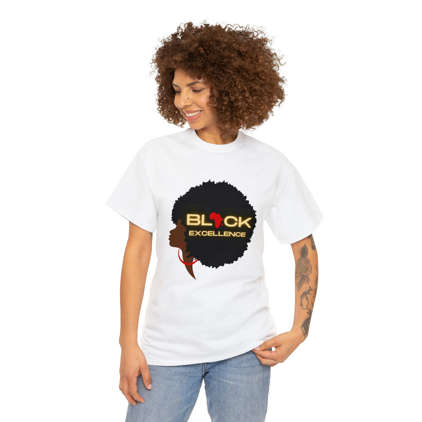Excellence (F) Unisex Heavy Cotton Tee