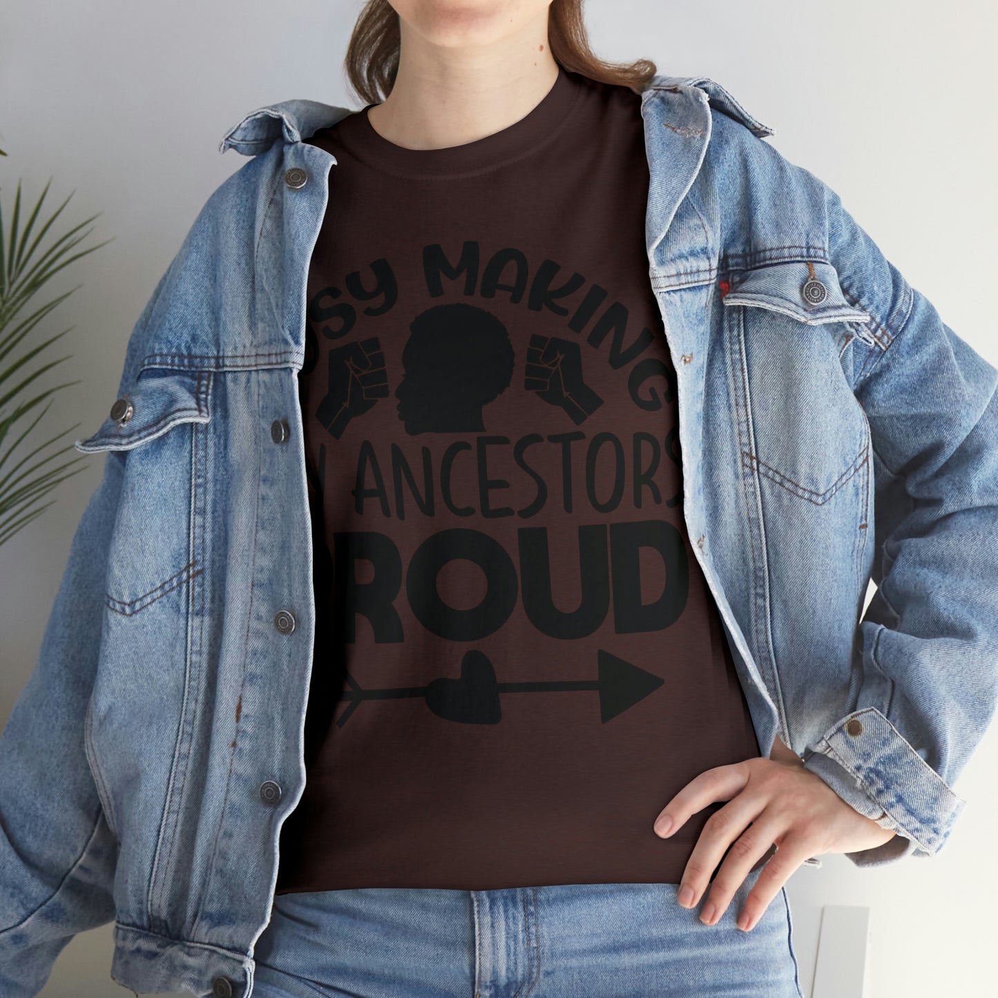 Busy Making Ancestors Unisex Heavy Cotton Tee