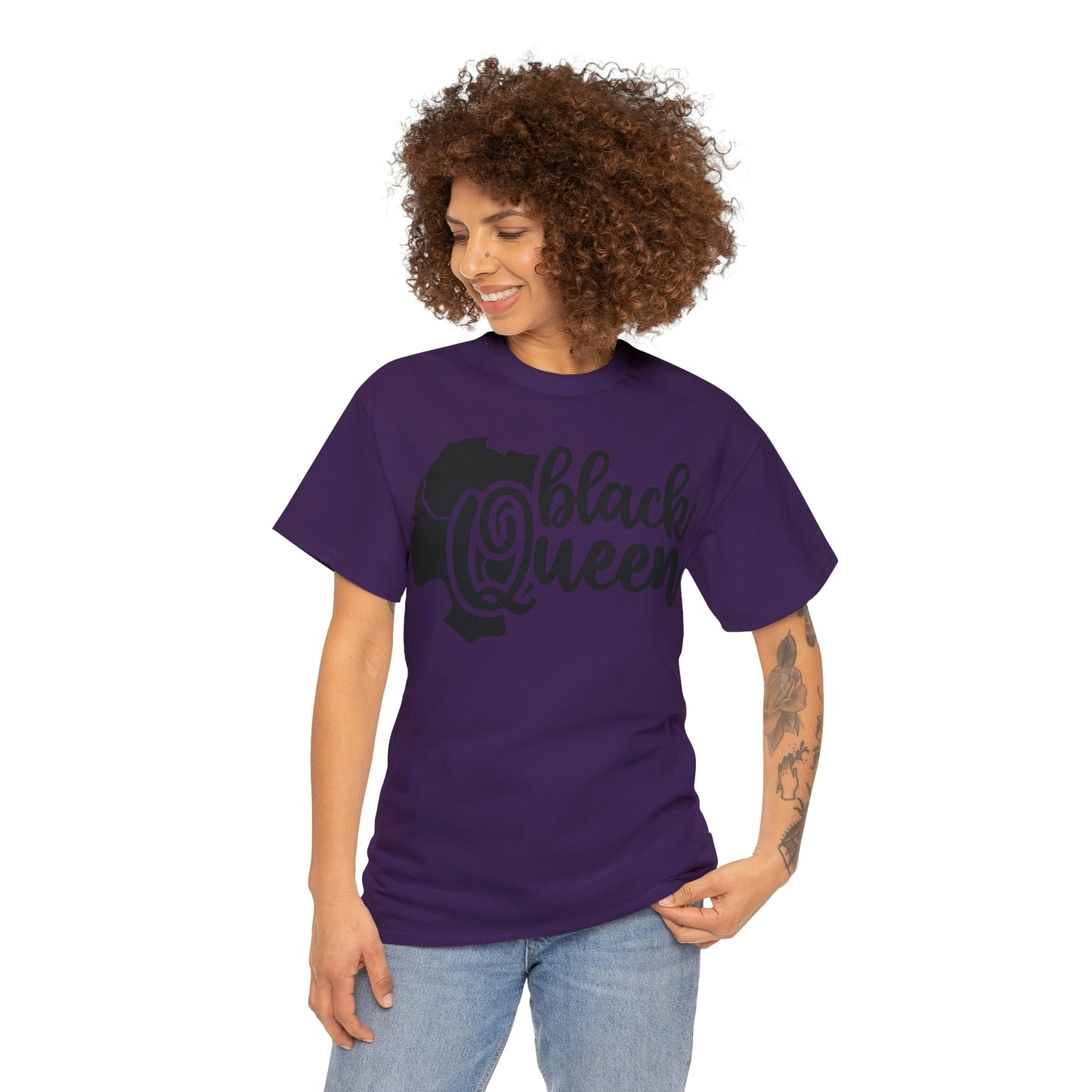 Black Queen Unisex Heavy Cotton Tee