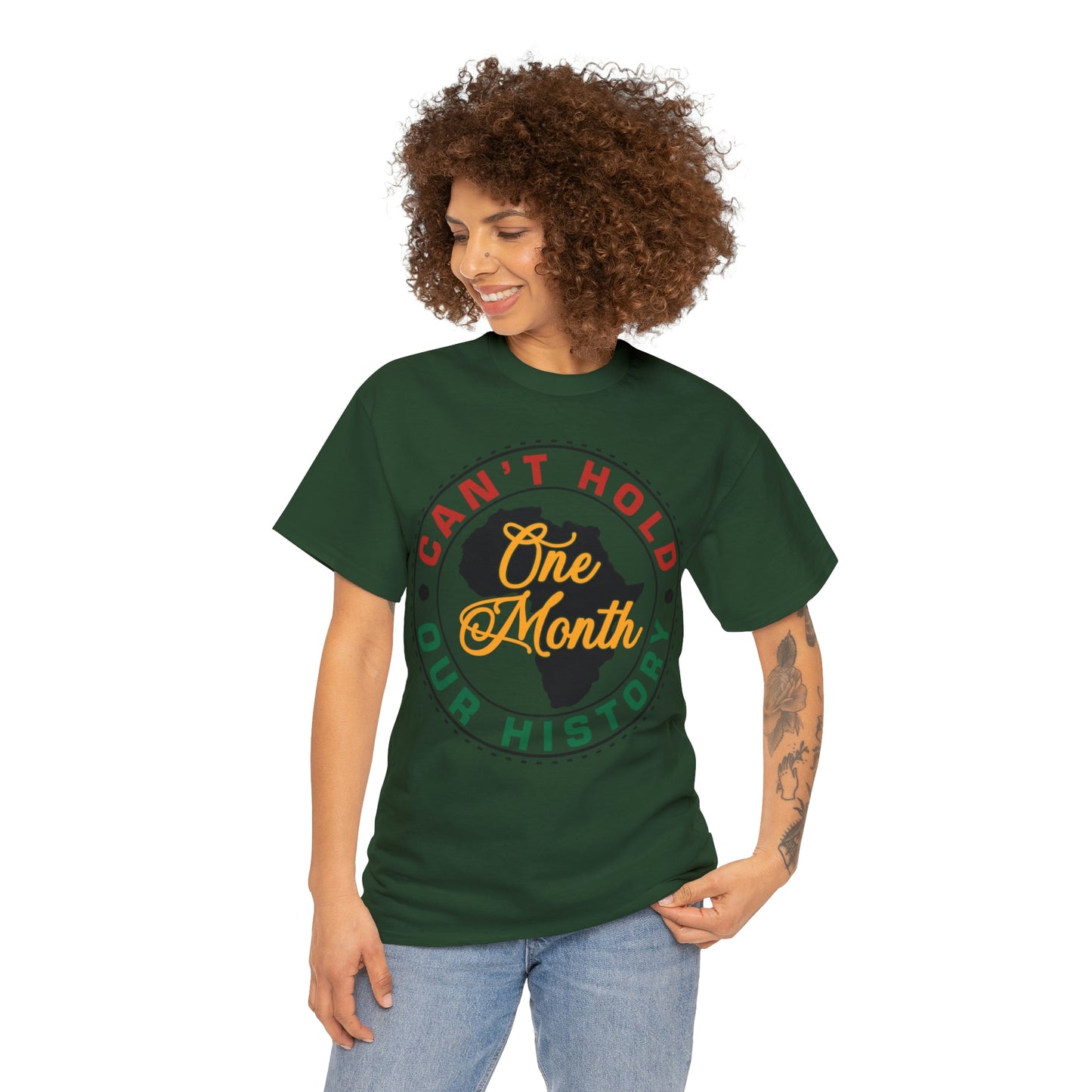 One Month Unisex Heavy Cotton Tee