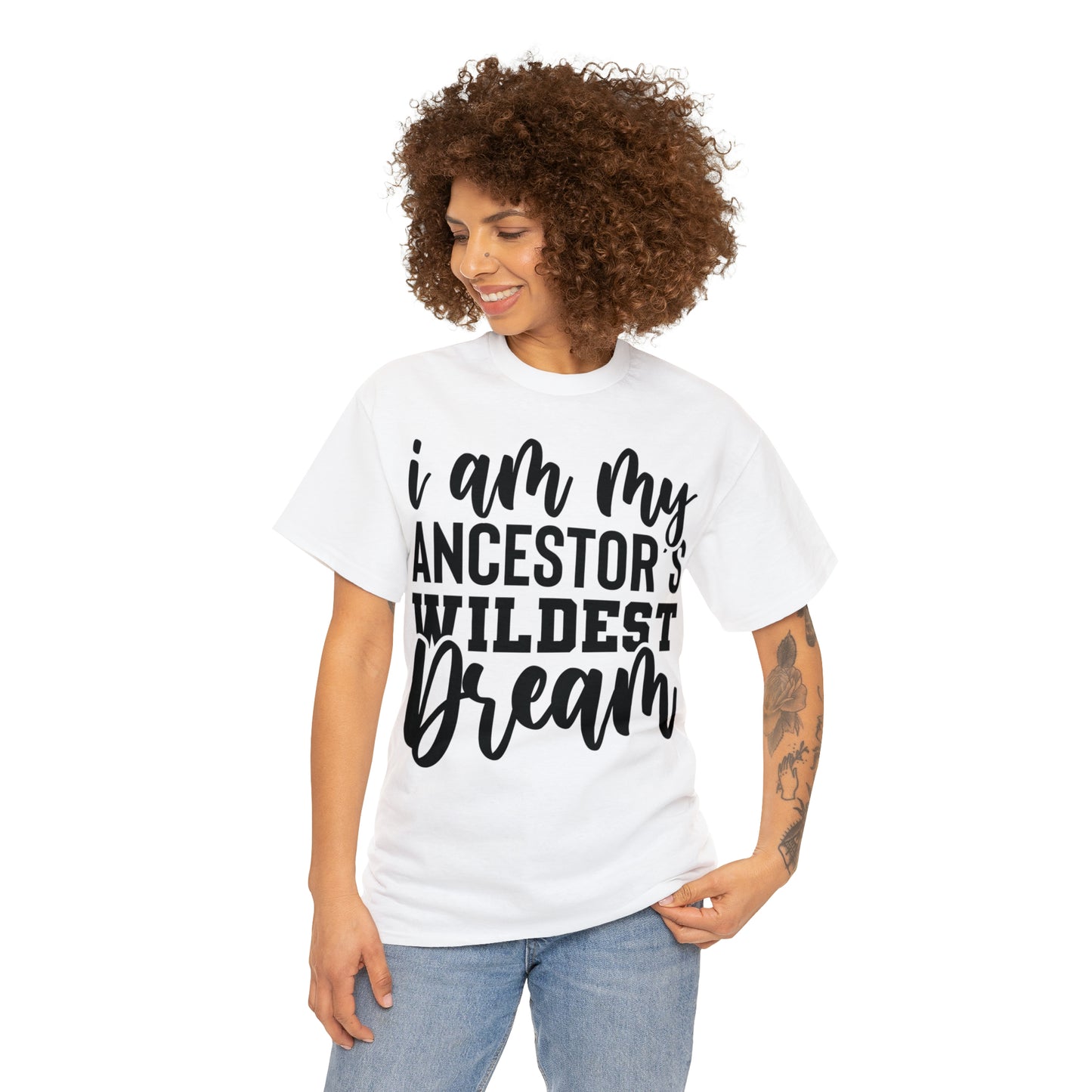 Dream (Vinyl -1 Color) Unisex Heavy Cotton Tee