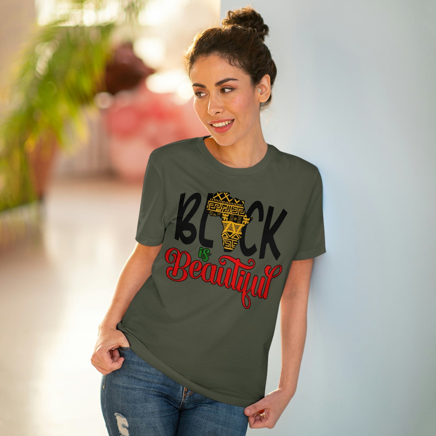Black is Beautiful Organic Creator T-shirt - Unisex