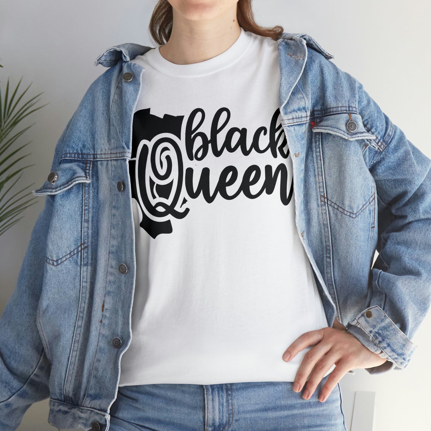 Black Queen Unisex Heavy Cotton Tee