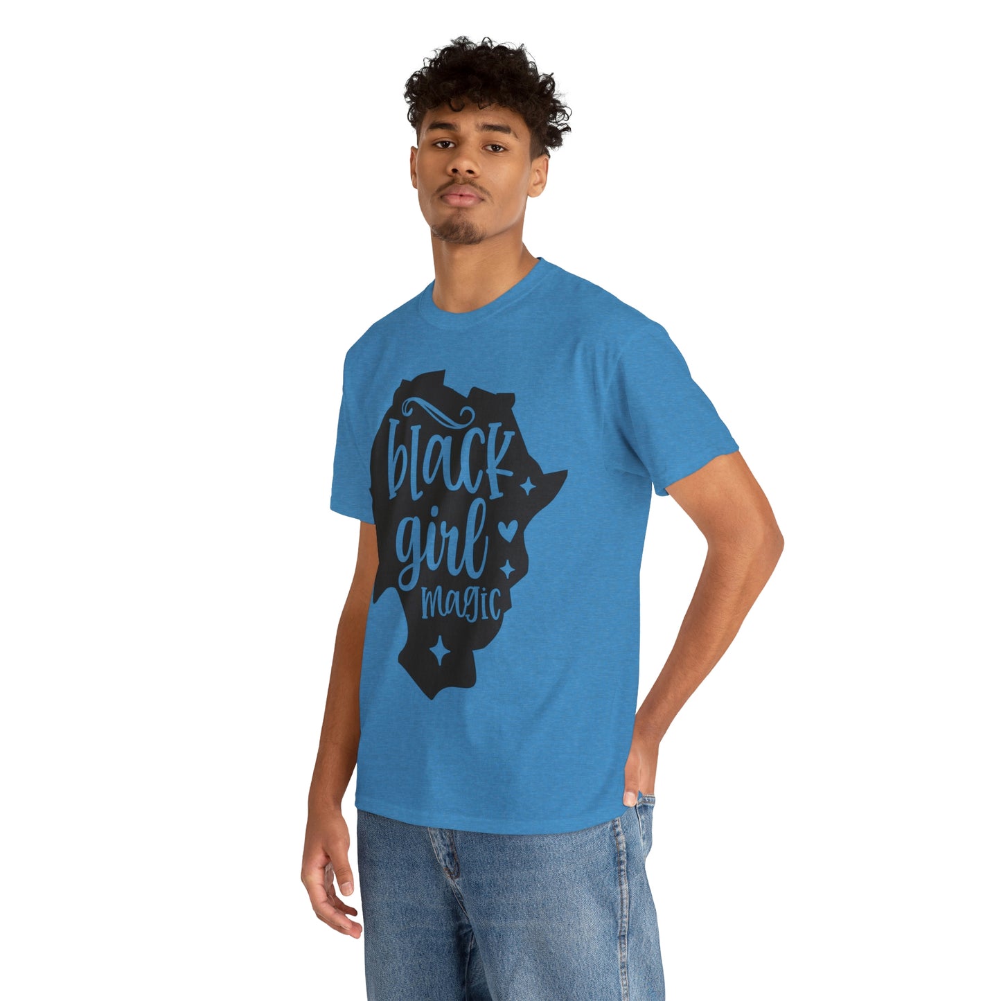 Black Girl Magic Unisex Heavy Cotton Tee
