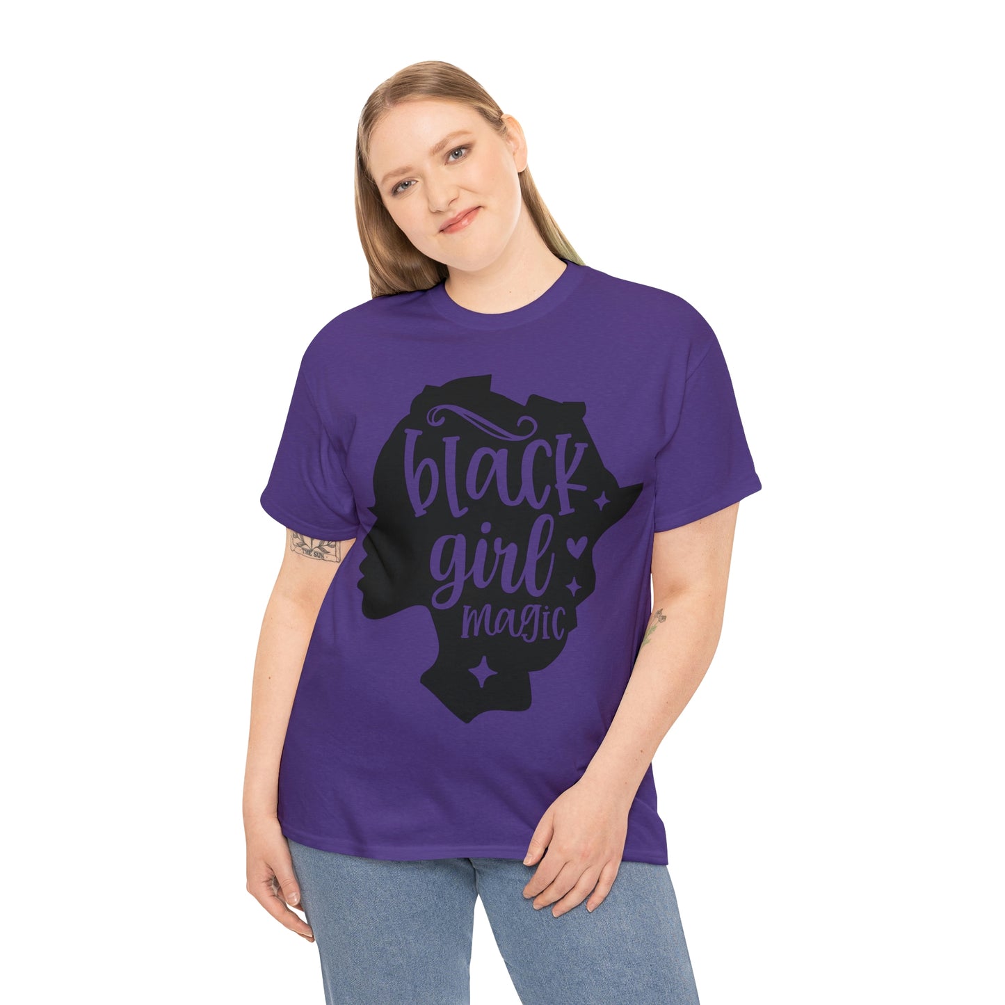 Black Girl Magic Unisex Heavy Cotton Tee