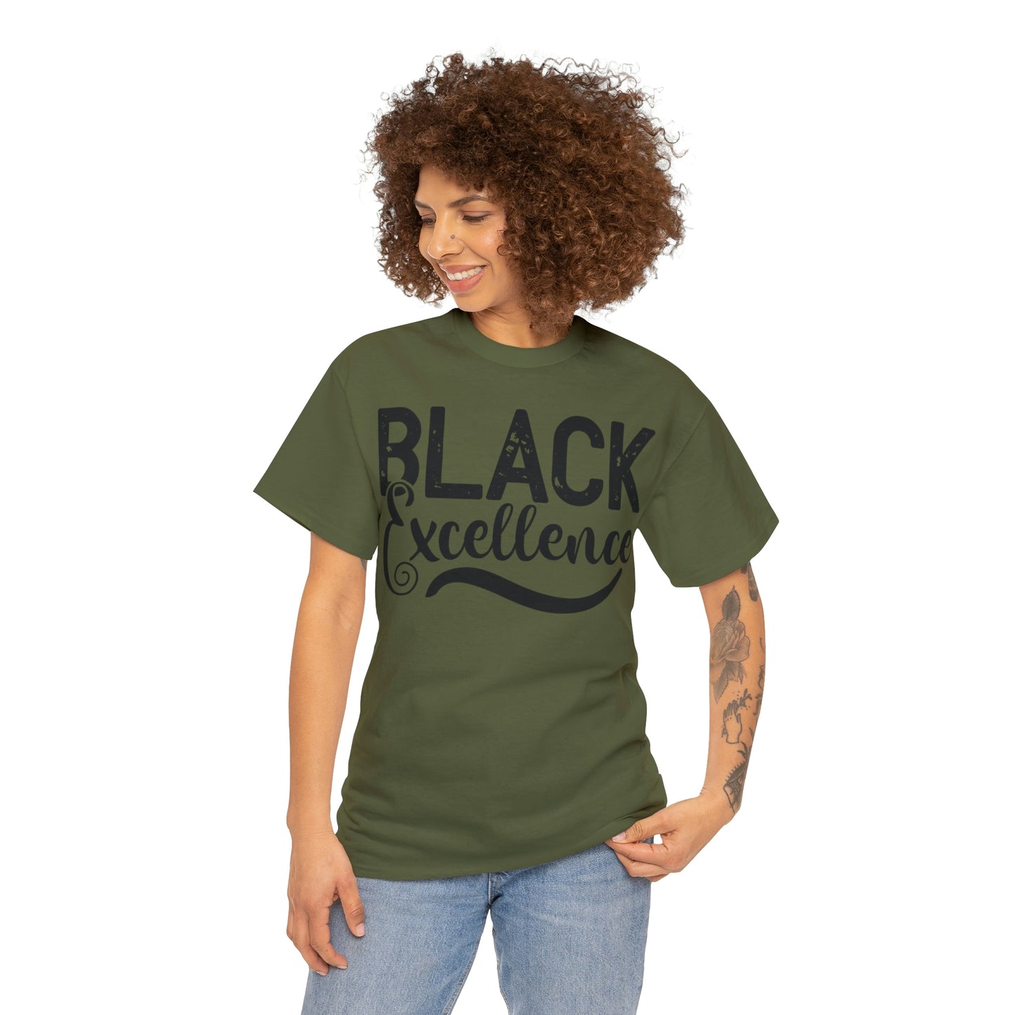 Black Excellence Unisex Heavy Cotton Tee