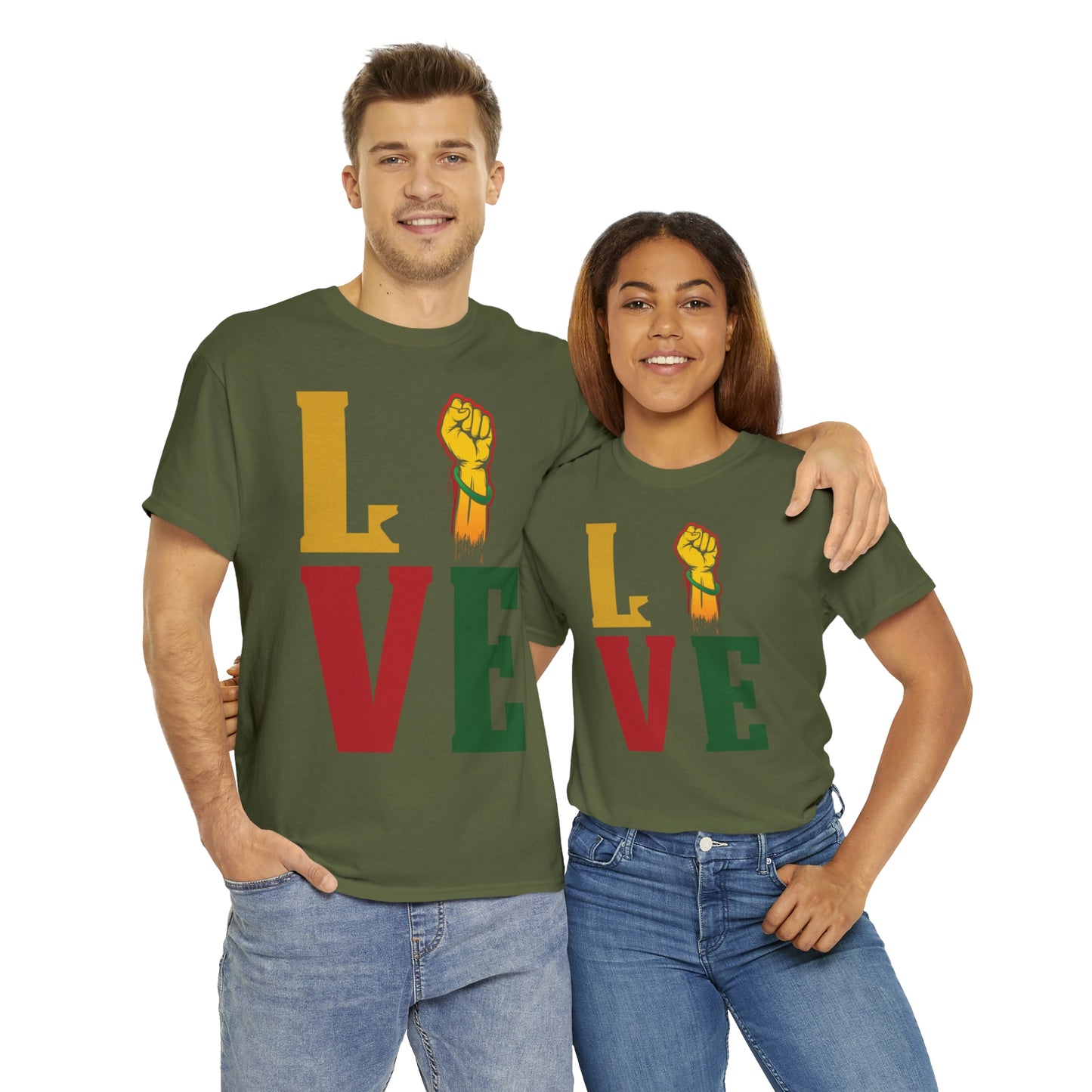 Love Unisex Heavy Cotton Tee