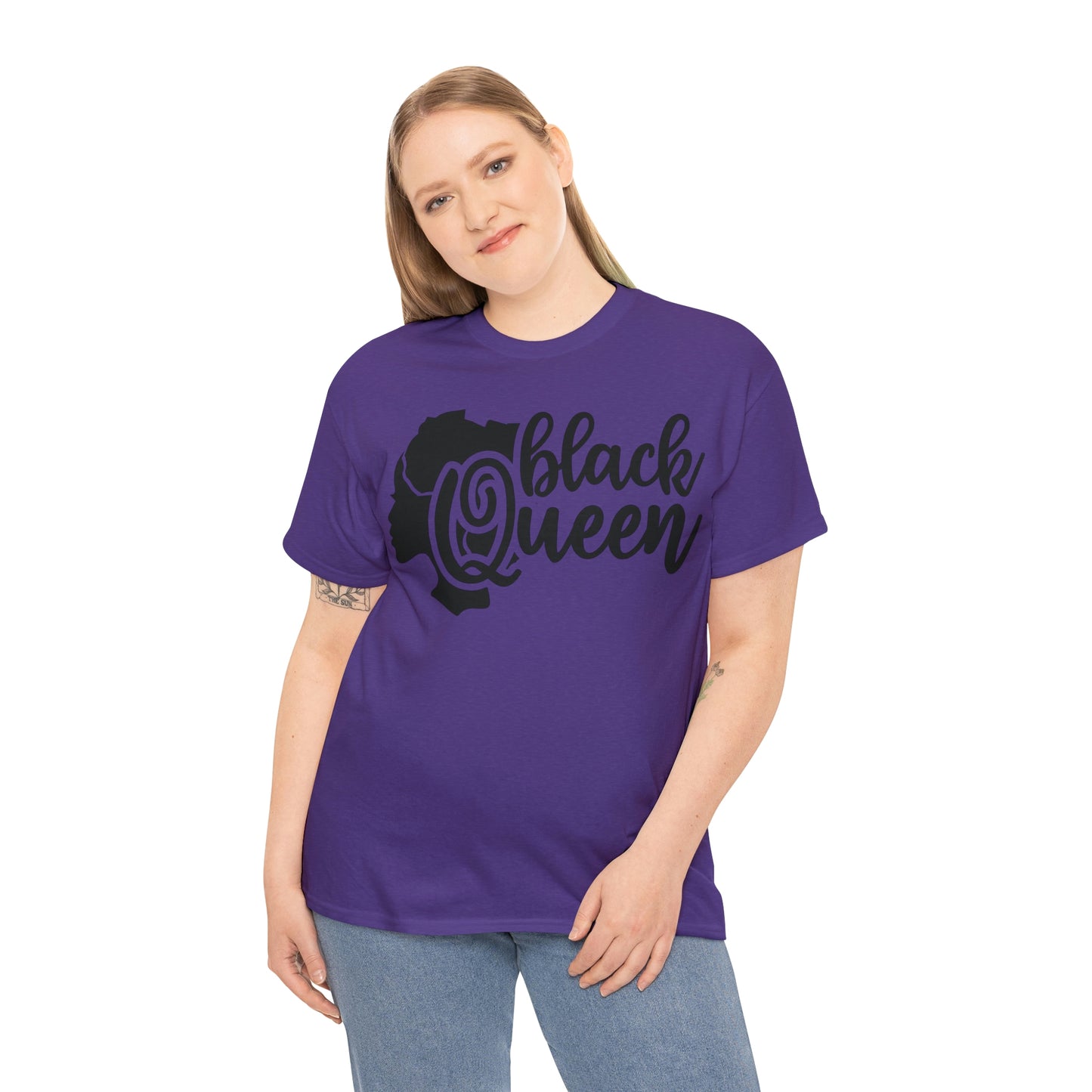 Black Queen Unisex Heavy Cotton Tee