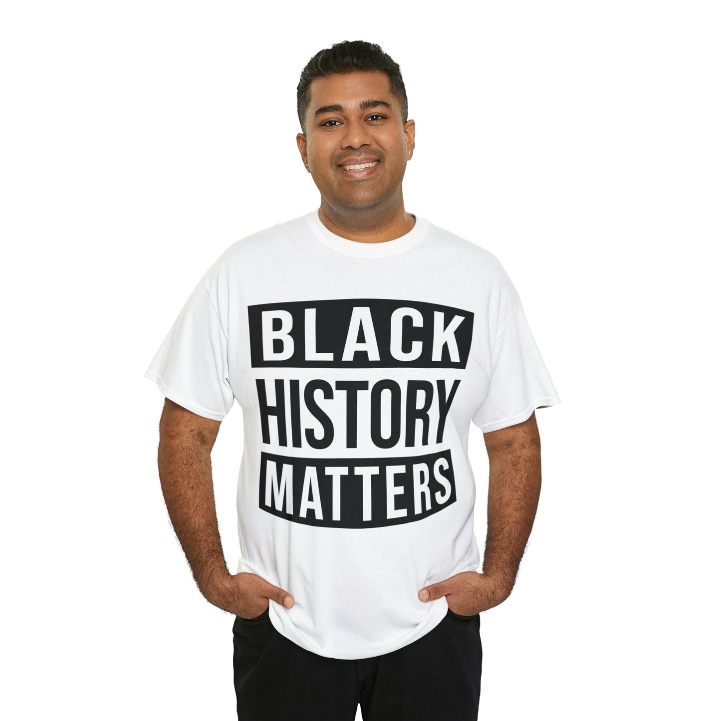 Black History Matters Unisex Heavy Cotton Tee
