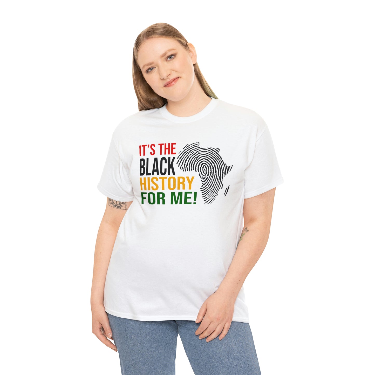 Its the Black History....Unisex Heavy Cotton Tee