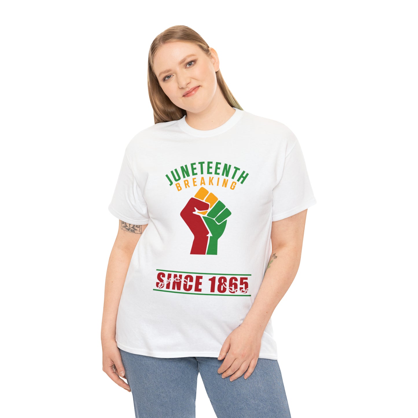 Break Every Chain Unisex Heavy Cotton Tee