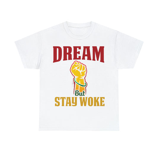 Stay Woke Unisex Heavy Cotton Tee