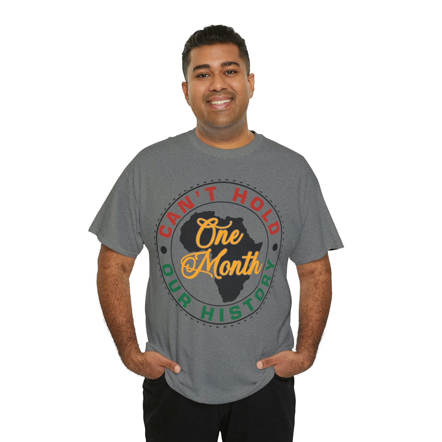 One Month Unisex Heavy Cotton Tee