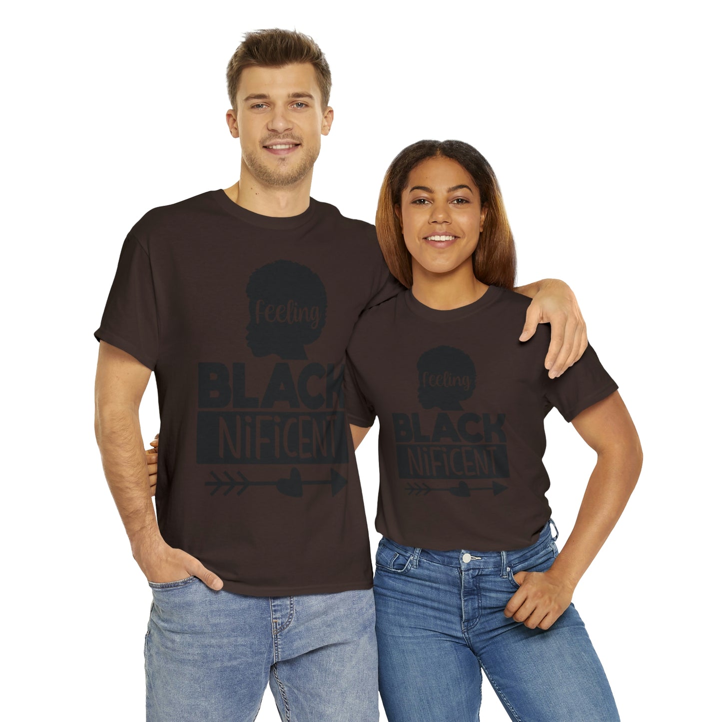 Feeling Blacknificent Unisex Heavy Cotton Tee