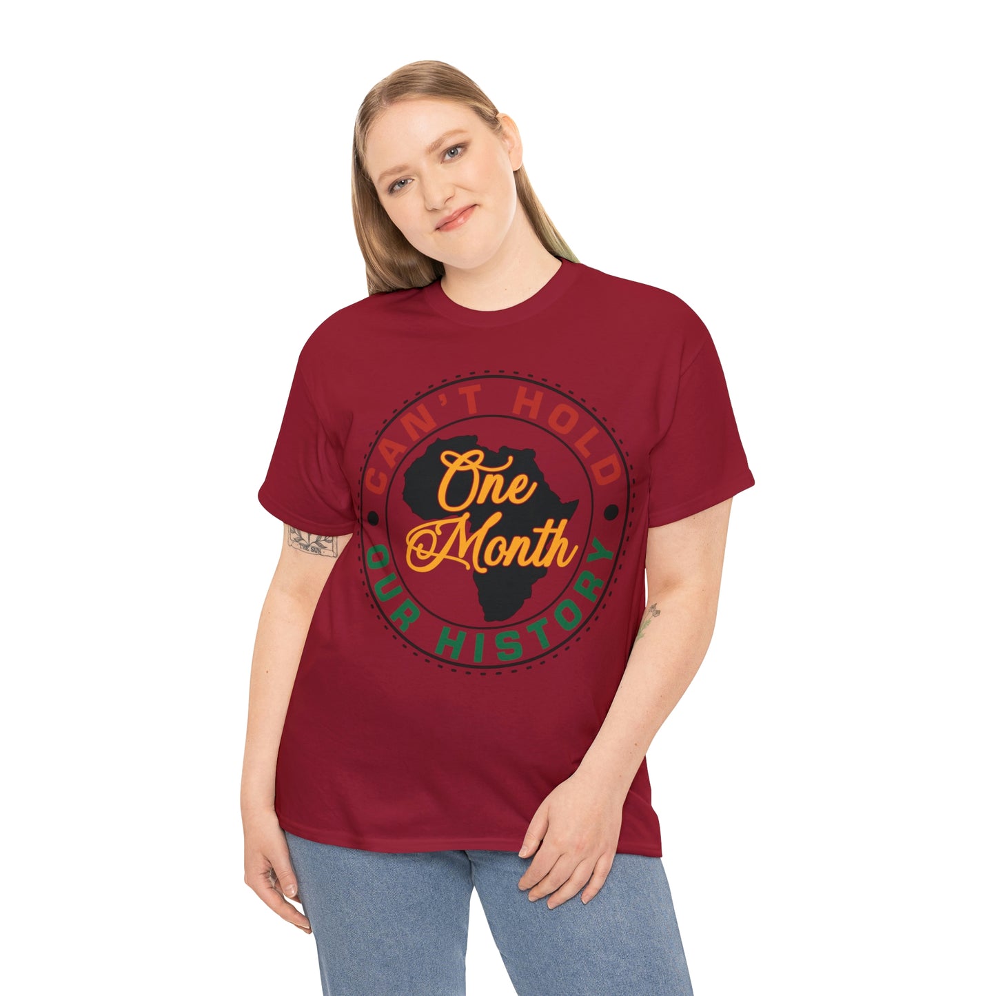 One Month Unisex Heavy Cotton Tee