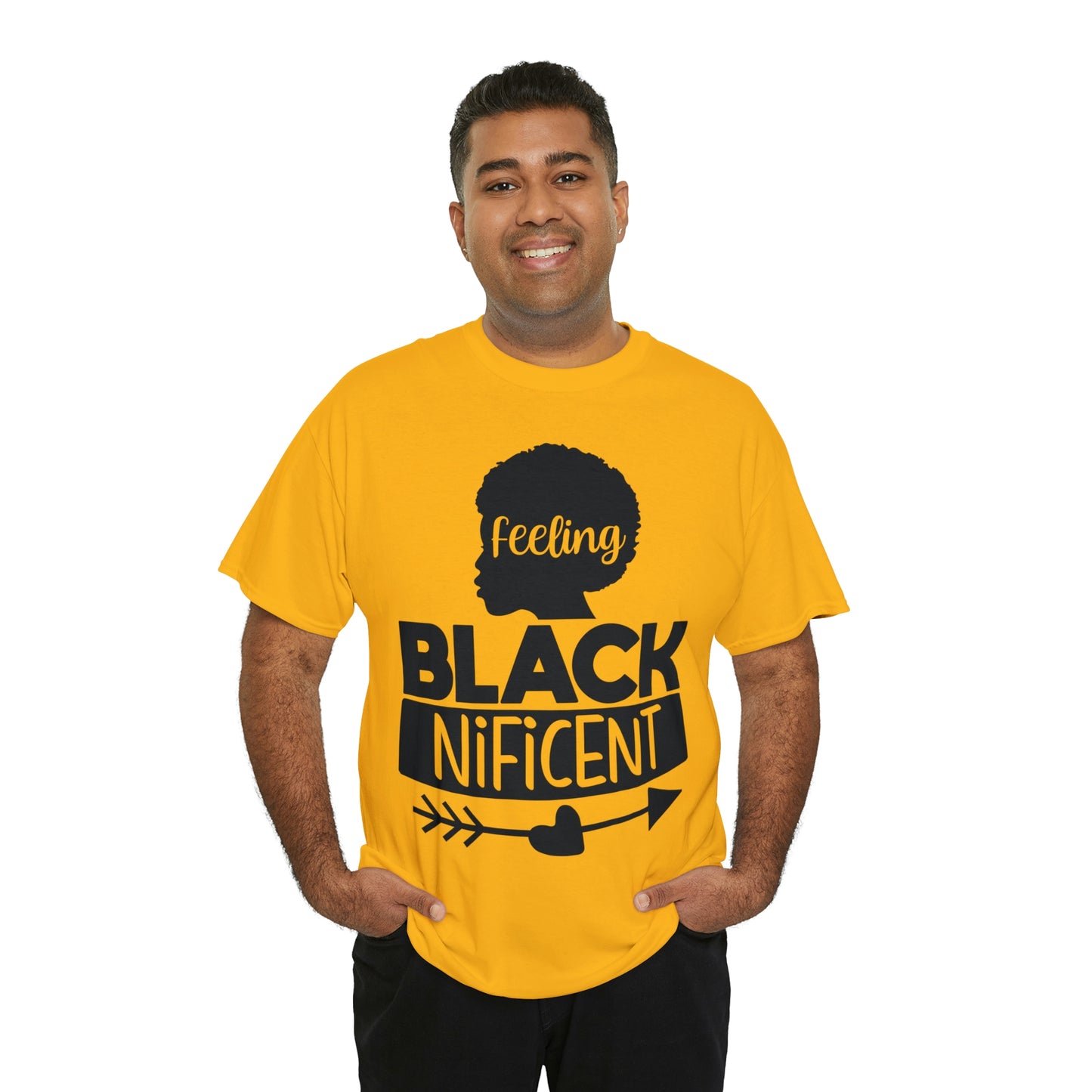Feeling Blacknificent Unisex Heavy Cotton Tee
