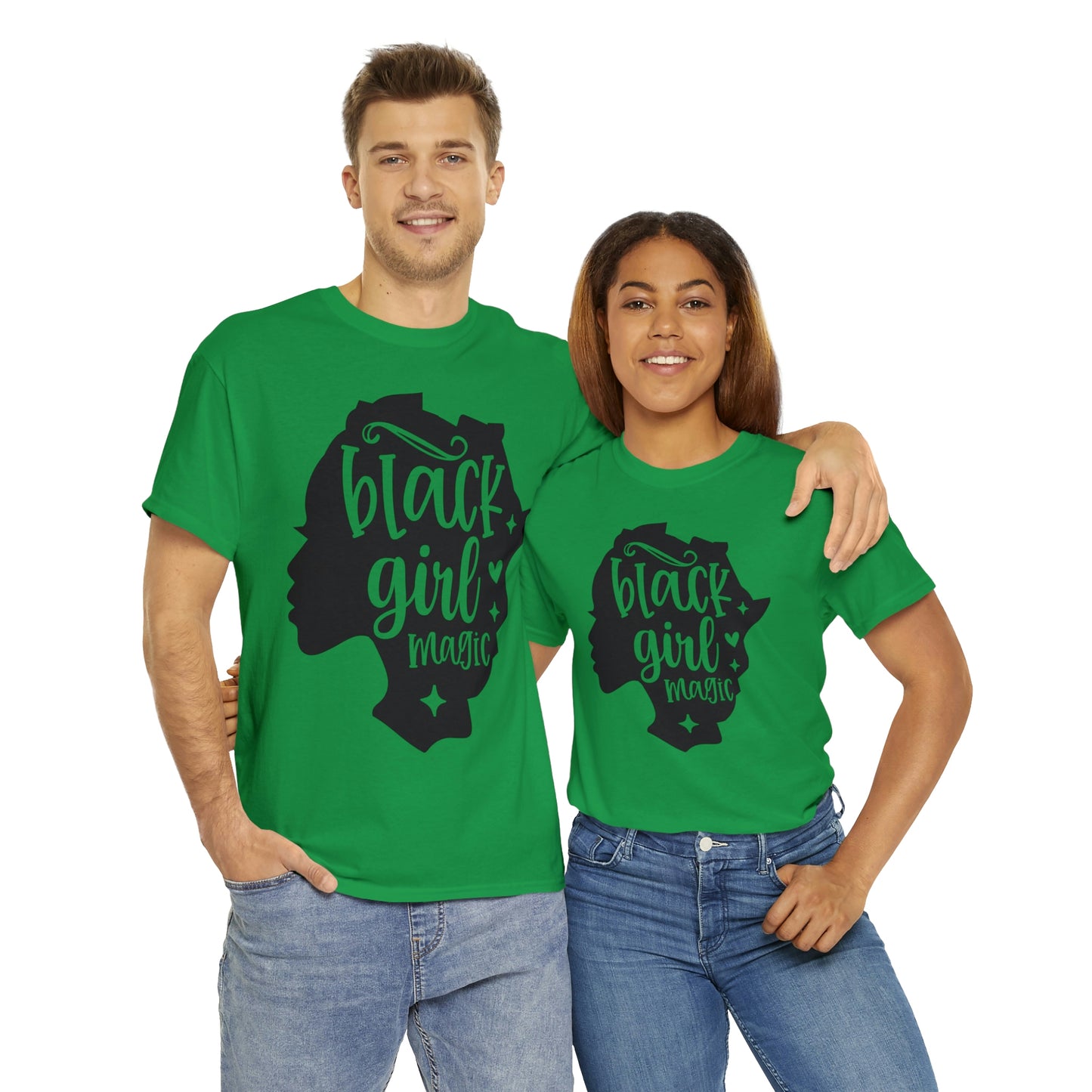 Black Girl Magic Unisex Heavy Cotton Tee