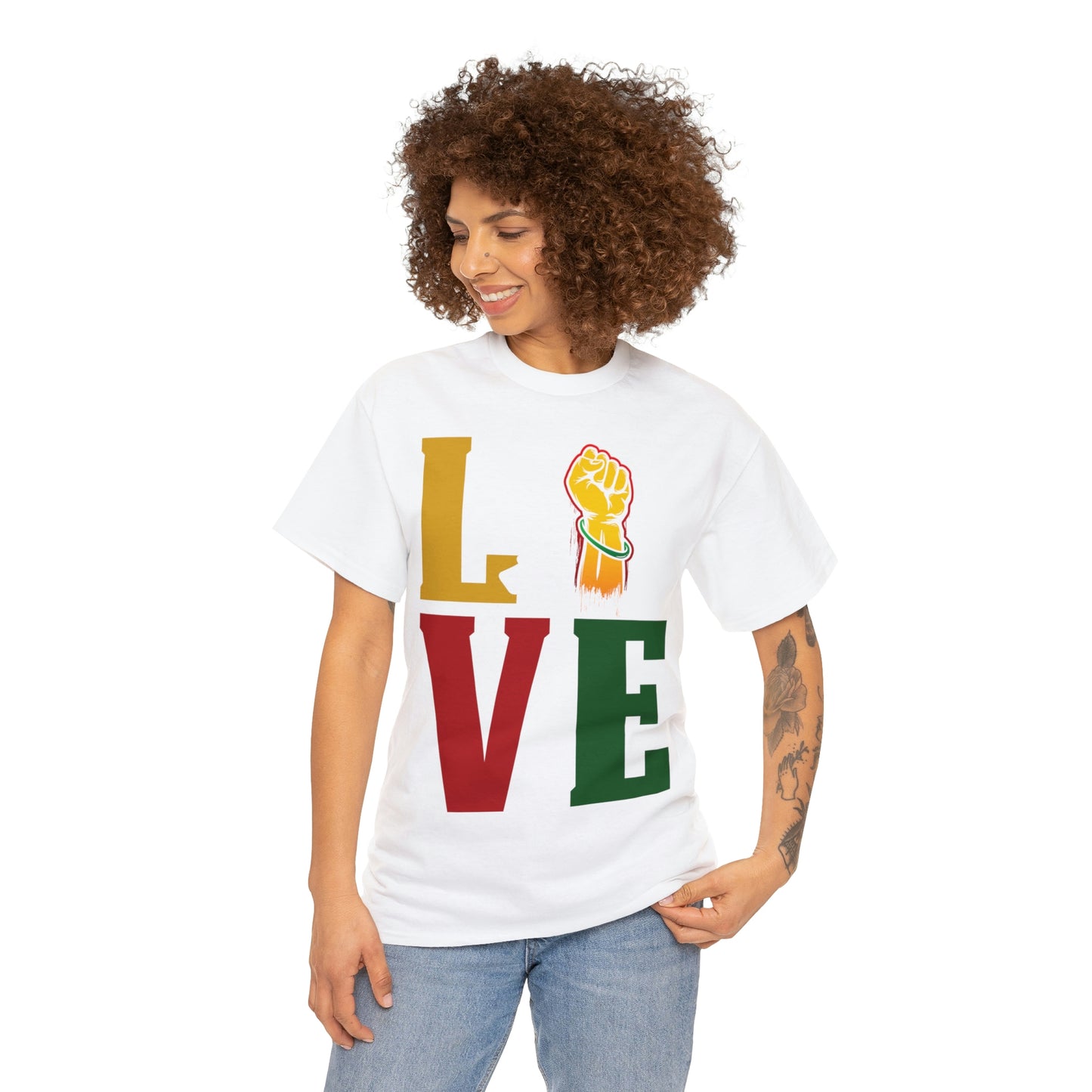 Love Unisex Heavy Cotton Tee