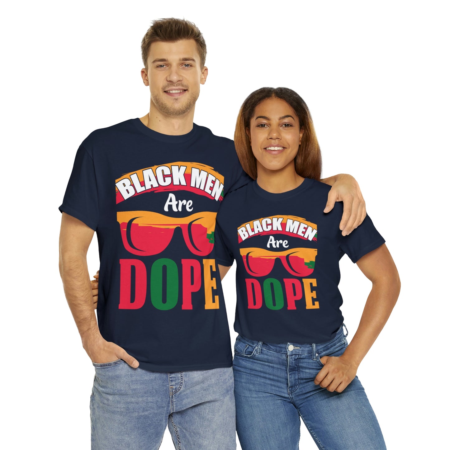 Black Man Dope Unisex Heavy Cotton Tee