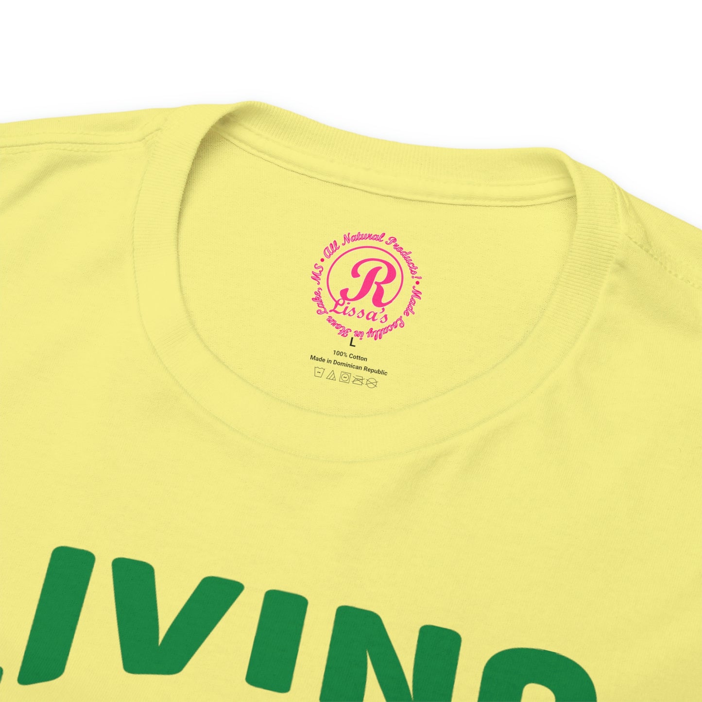 Living Unapologetically Unisex Heavy Cotton Tee
