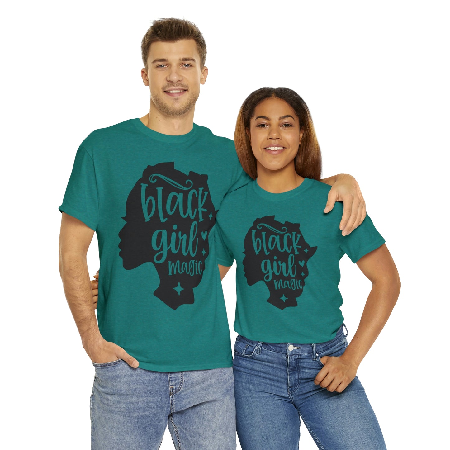 Black Girl Magic Unisex Heavy Cotton Tee