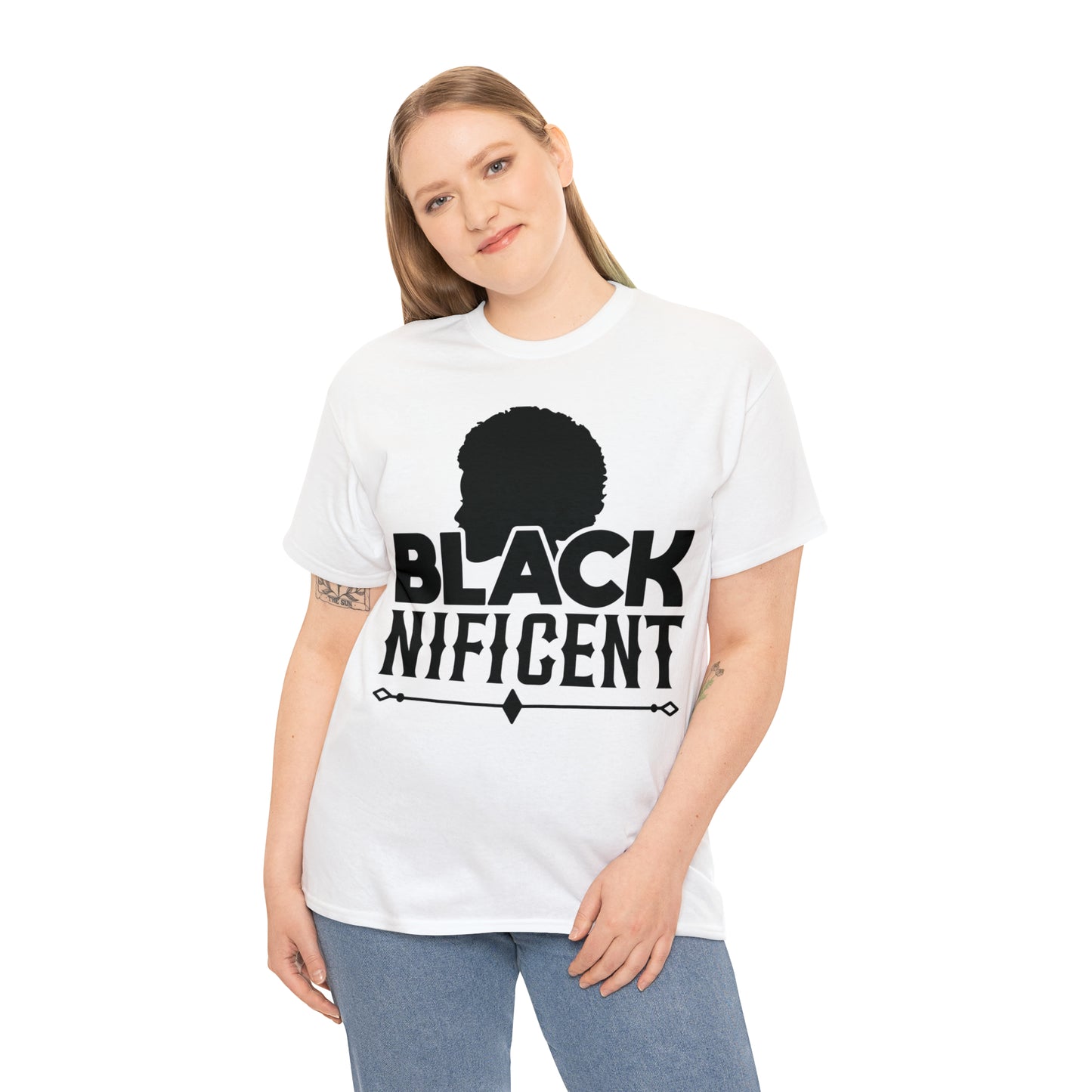 Black-Nificent Unisex Heavy Cotton Tee