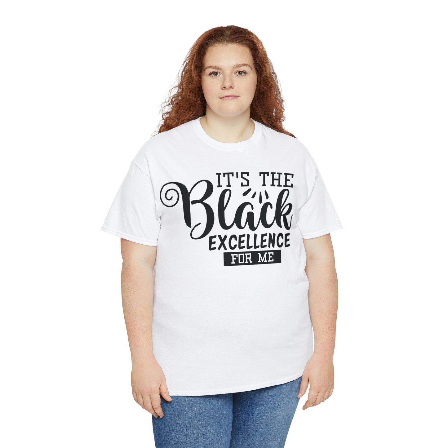 Its Black Excellence Unisex Heavy Cotton Tee