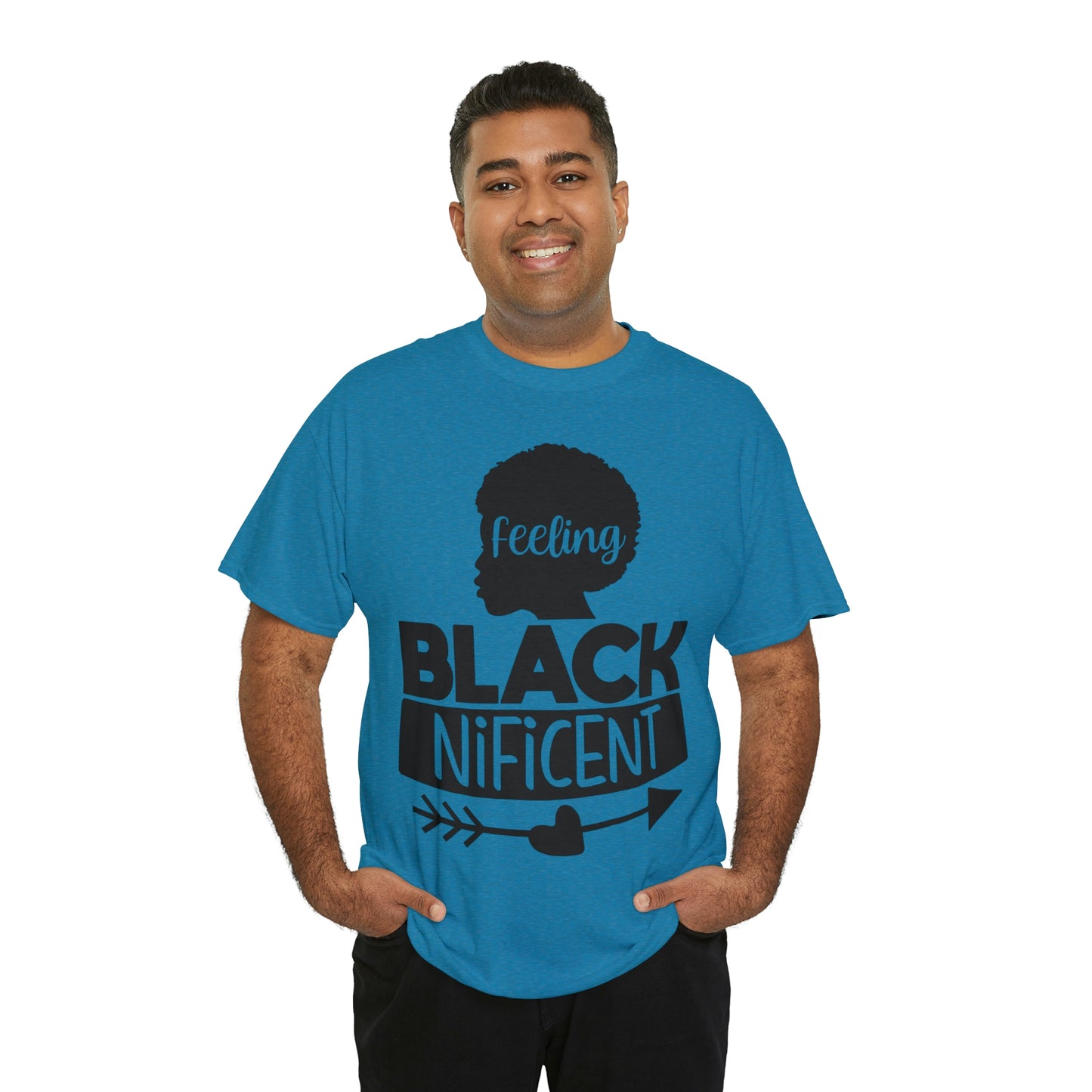 Feeling Blacknificent Unisex Heavy Cotton Tee