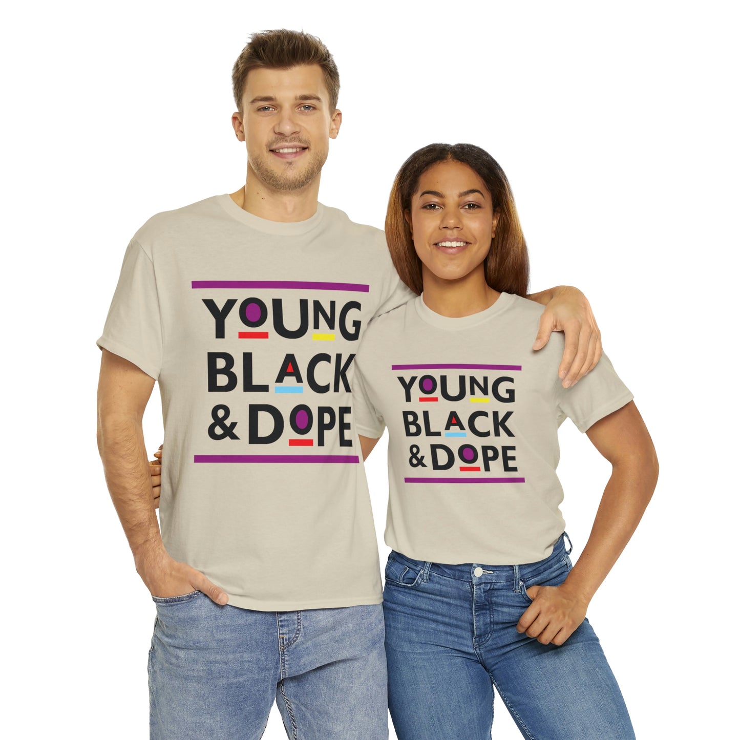 Young black & Dope Unisex Heavy Cotton Tee