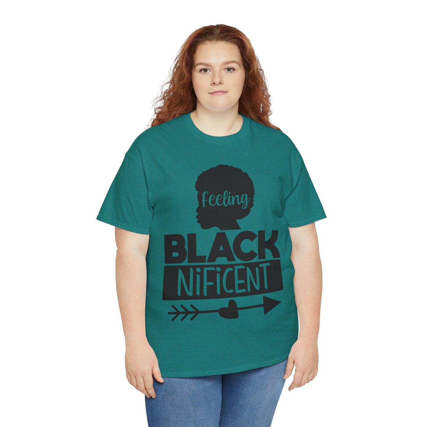 Feeling Blacknificent Unisex Heavy Cotton Tee
