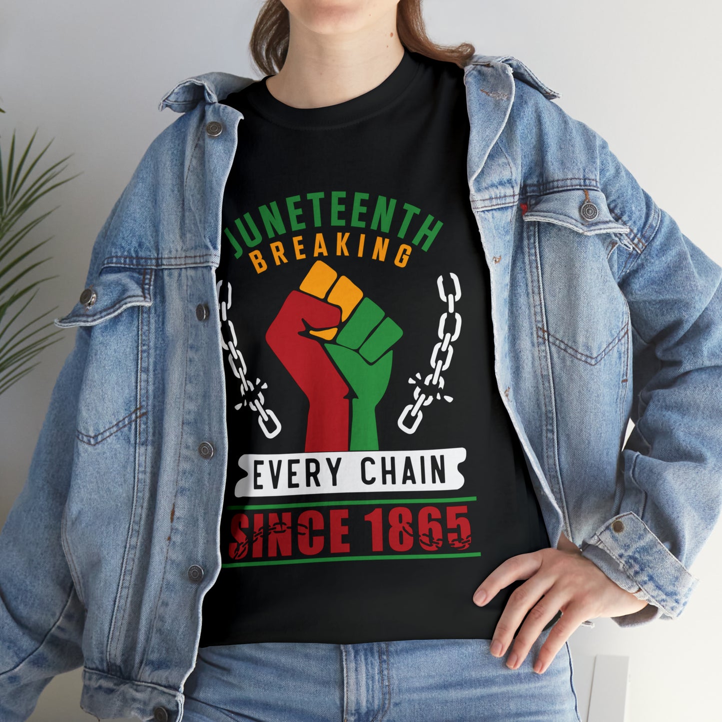 Break Every Chain Unisex Heavy Cotton Tee