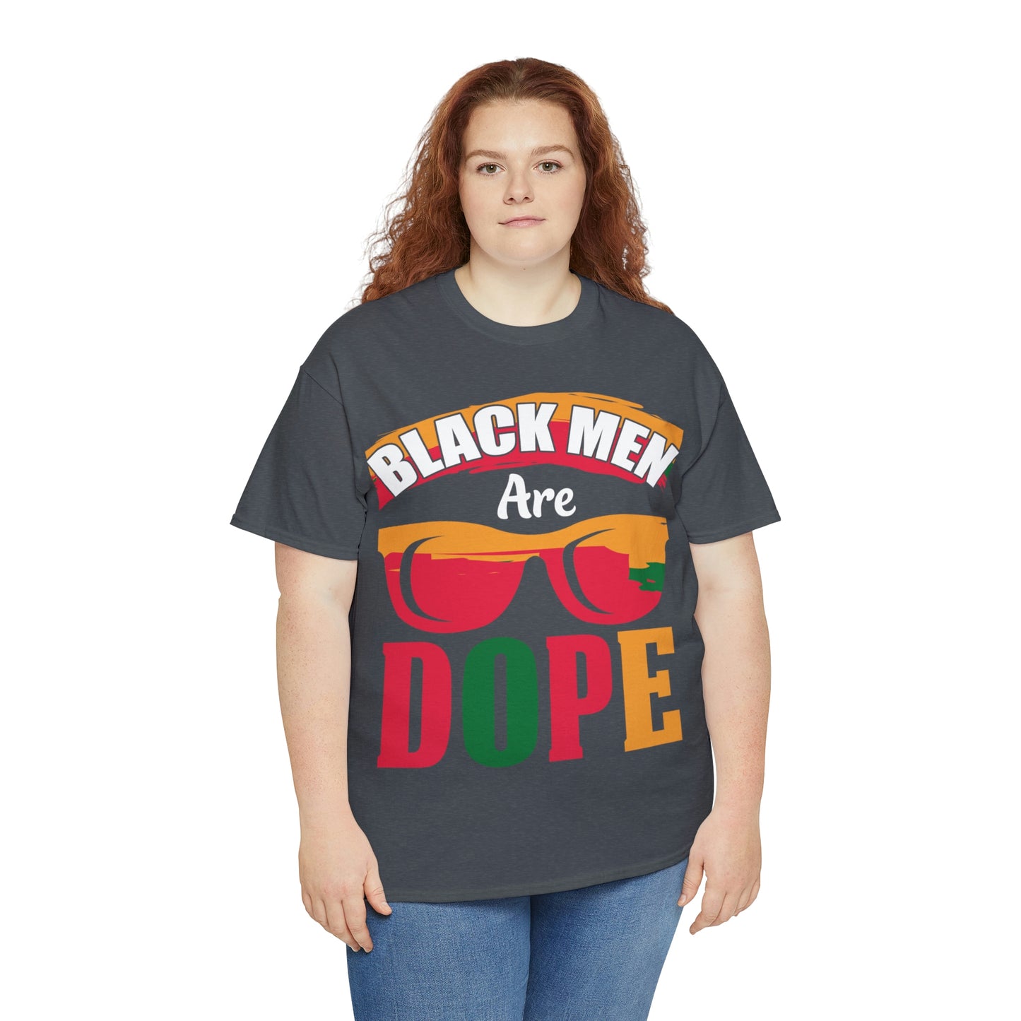 Black Man Dope Unisex Heavy Cotton Tee
