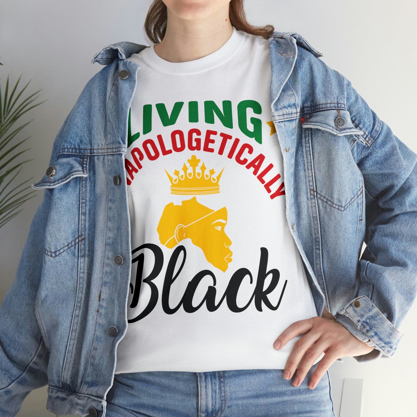 Living Unapologetically Unisex Heavy Cotton Tee