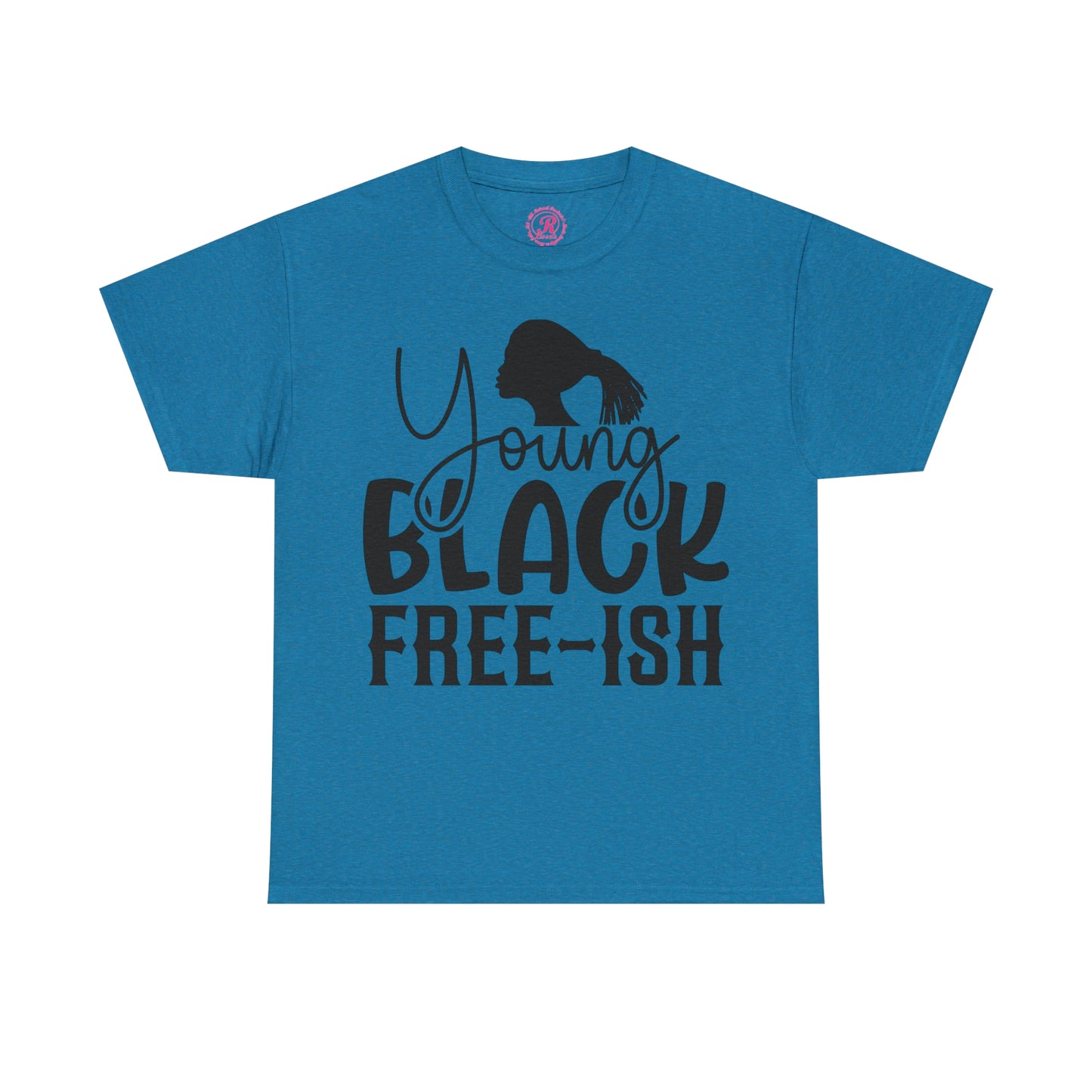 Young Black Unisex Heavy Cotton Tee