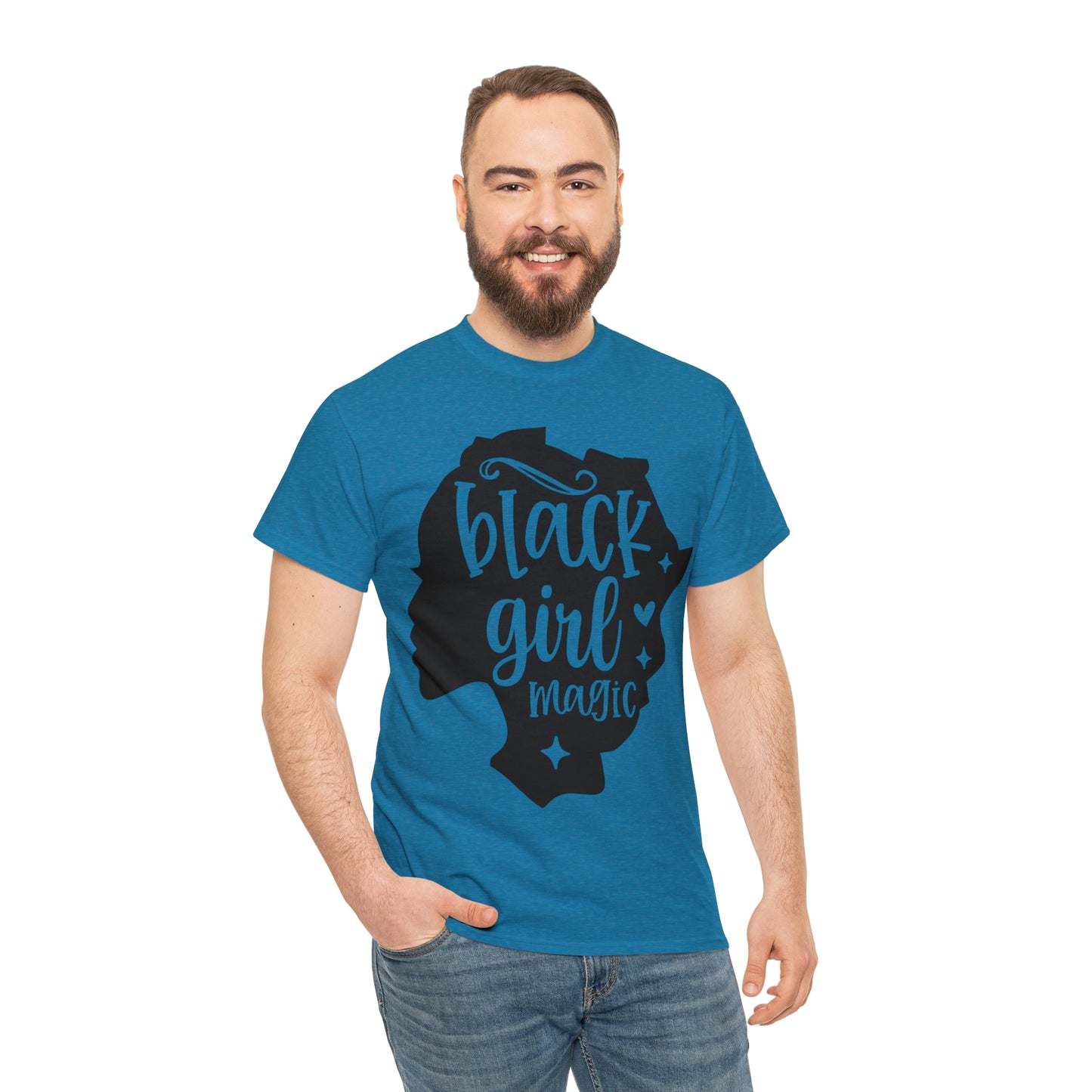 Black Girl Magic Unisex Heavy Cotton Tee