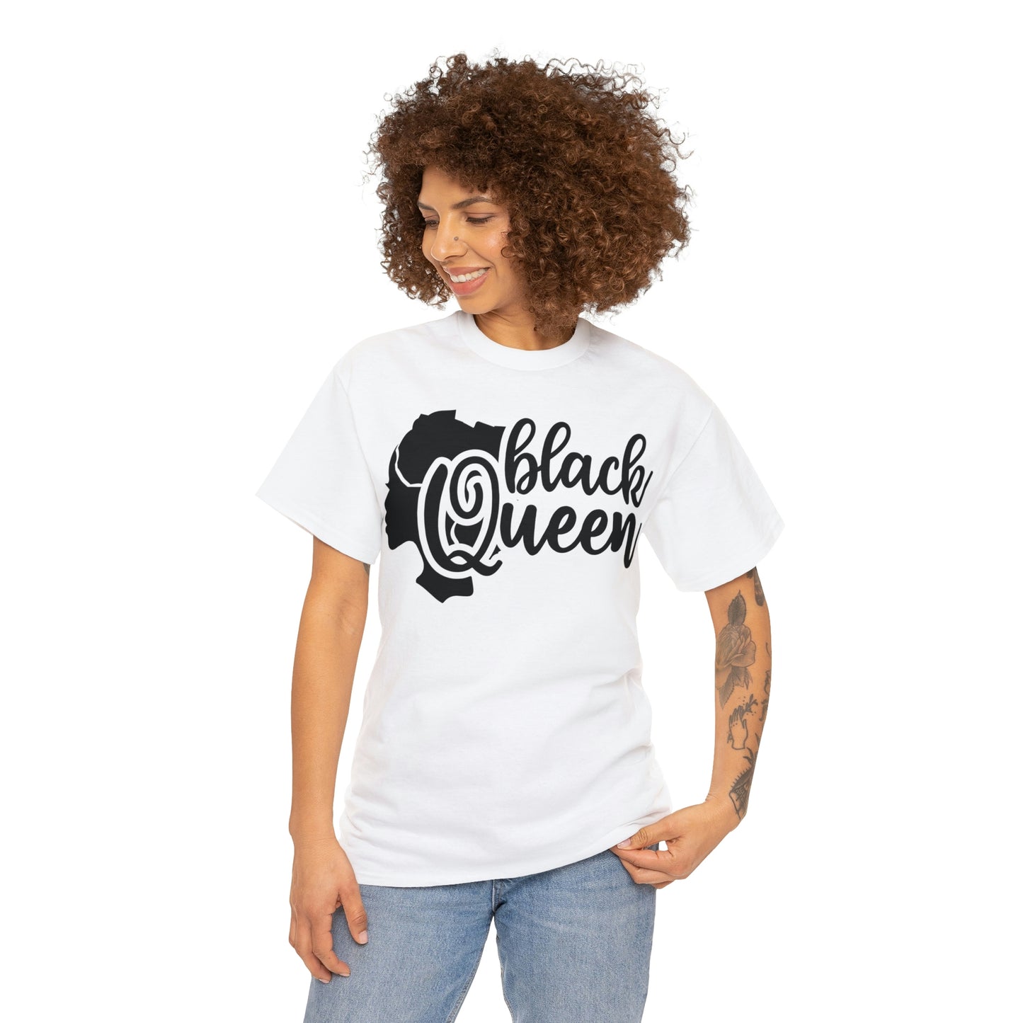 Black Queen Unisex Heavy Cotton Tee
