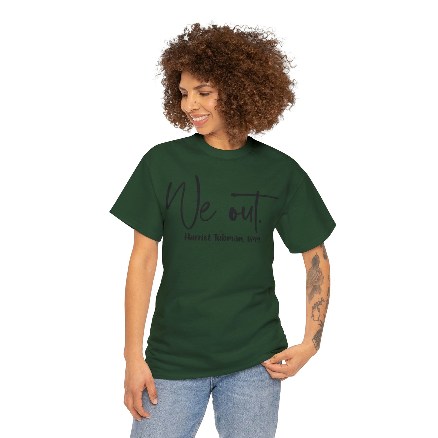We Out Unisex Heavy Cotton Tee