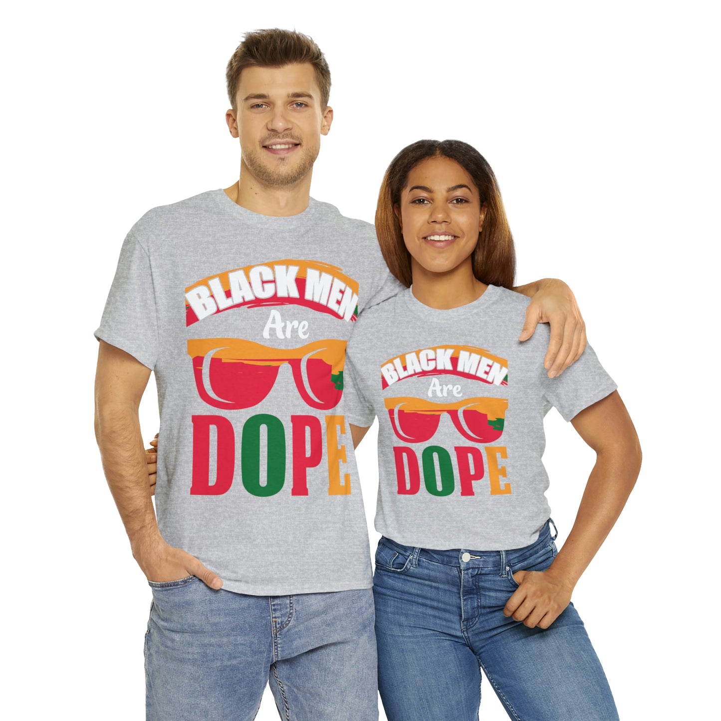 Black Man Dope Unisex Heavy Cotton Tee