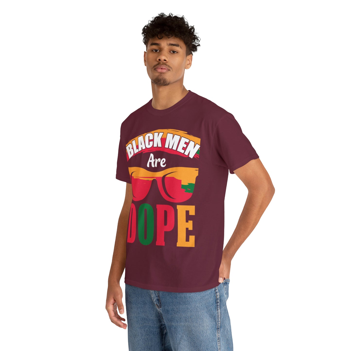 Black Man Dope Unisex Heavy Cotton Tee