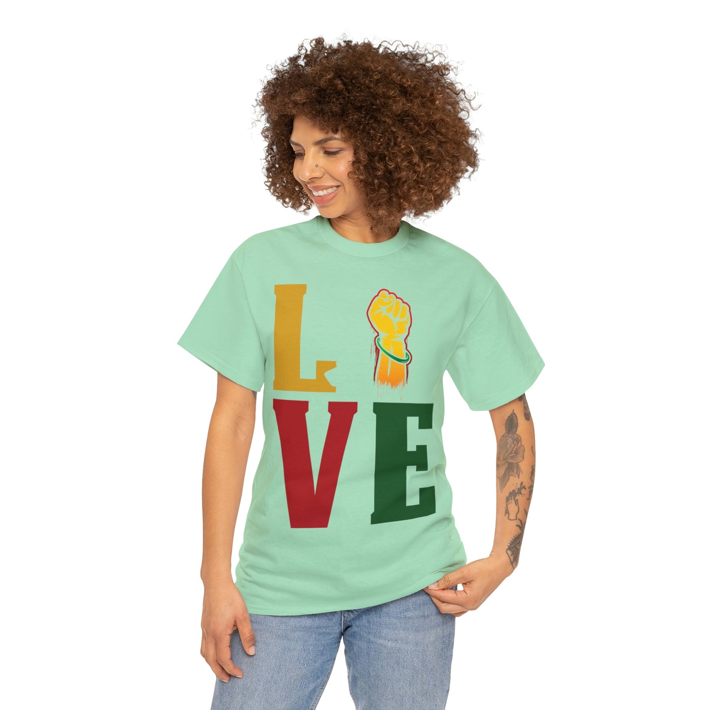 Love Unisex Heavy Cotton Tee