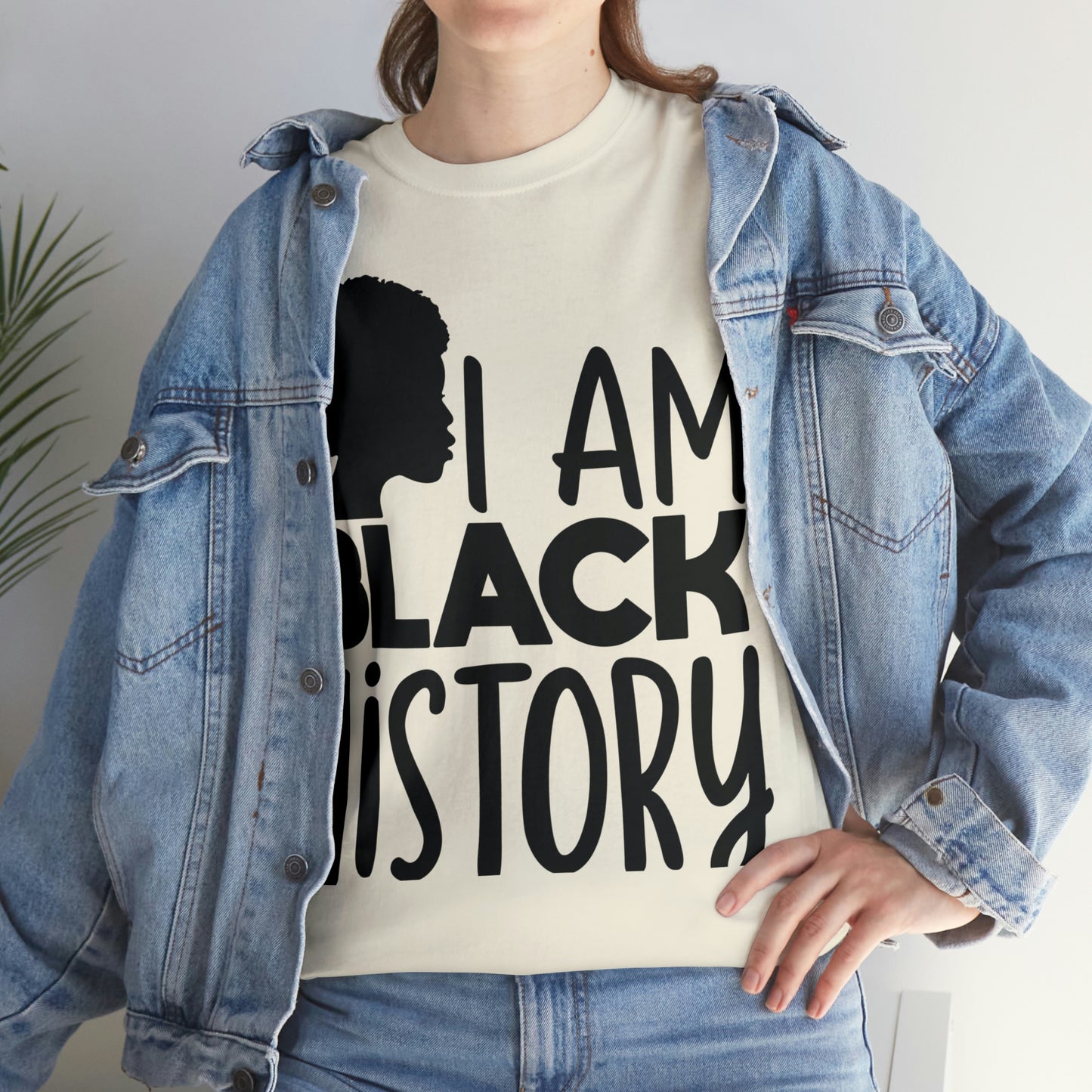 I Am Black History Unisex Heavy Cotton Tee