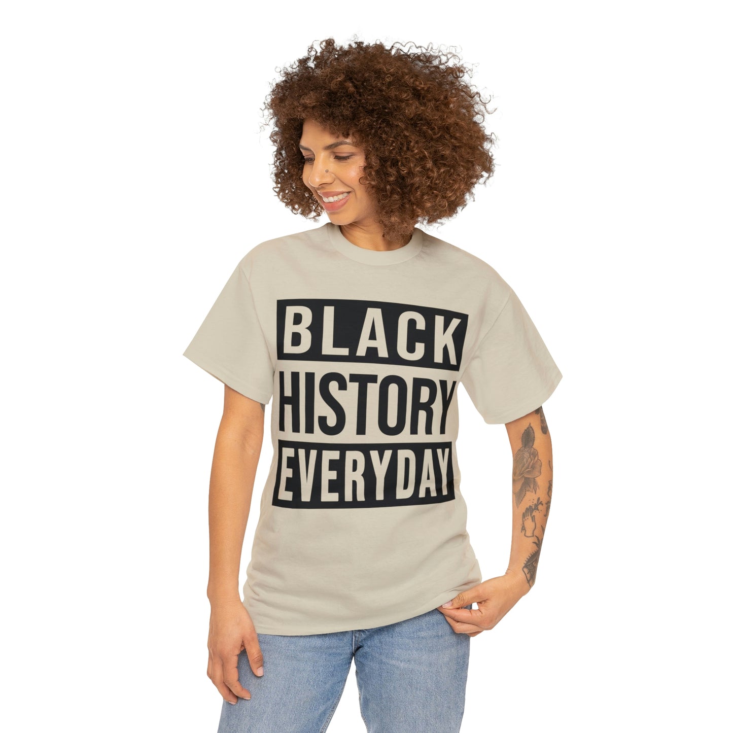 Black History Everyday Unisex Heavy Cotton Tee