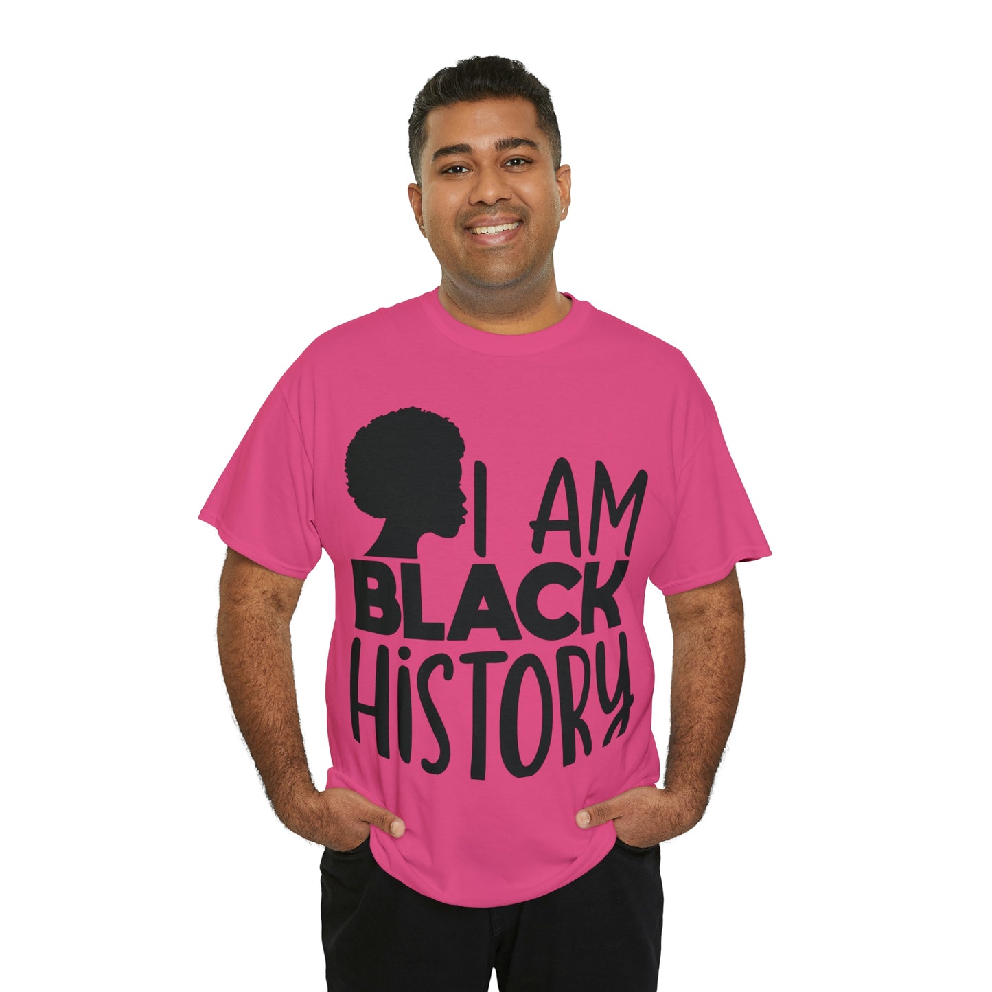 I Am Black History Unisex Heavy Cotton Tee