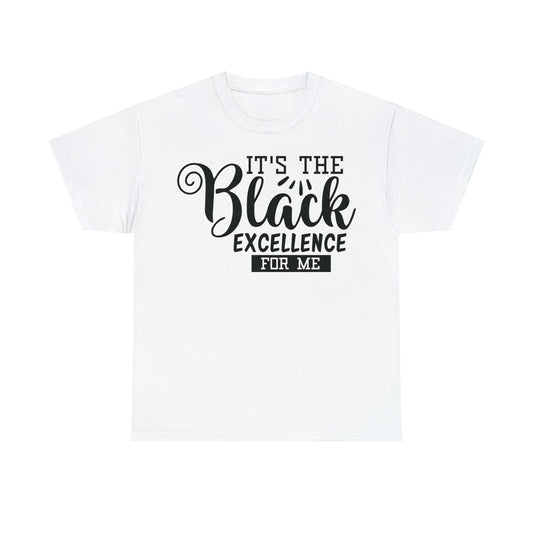 Black Excellence (Vinyl-1 color) Unisex Heavy Cotton Tee