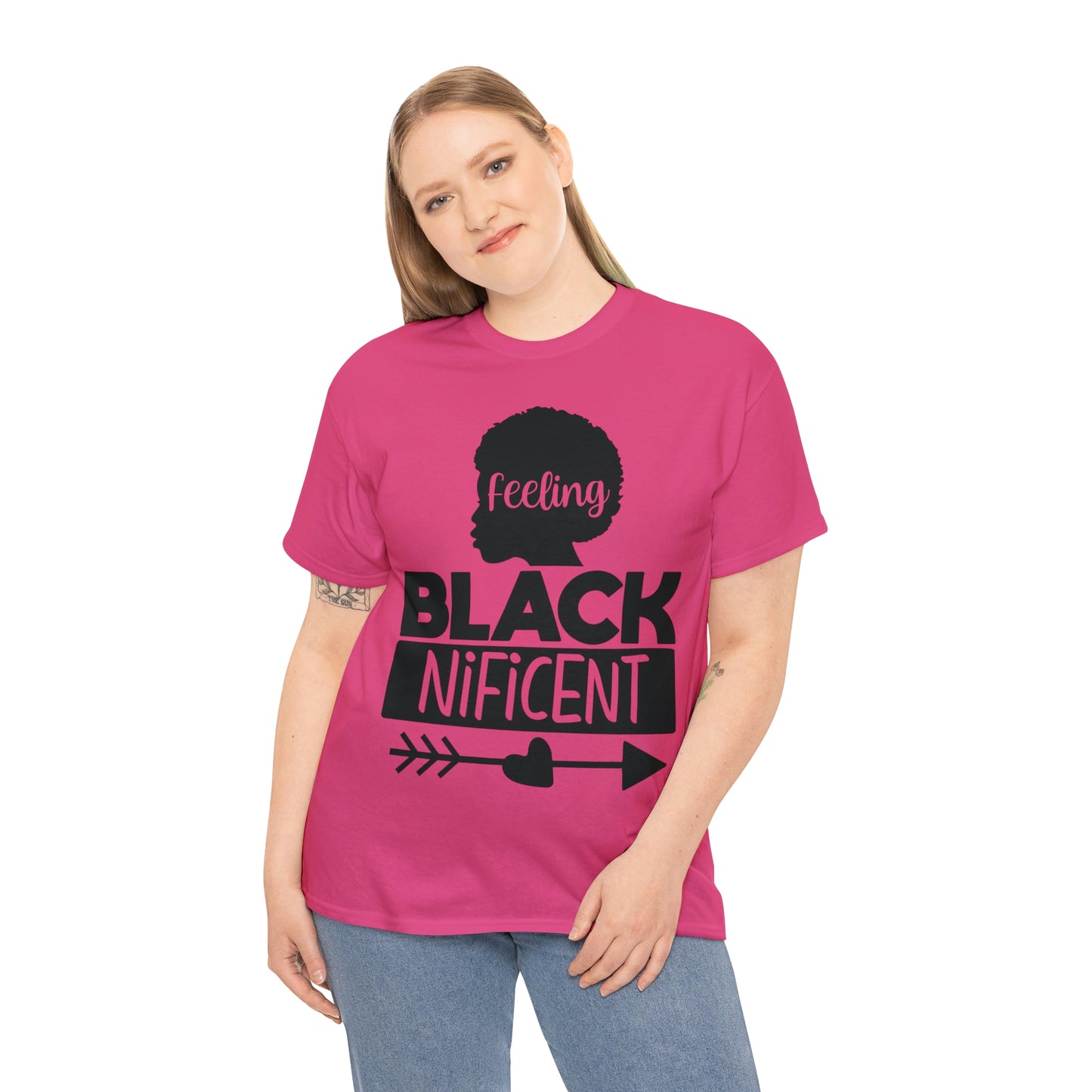 Feeling Blacknificent Unisex Heavy Cotton Tee